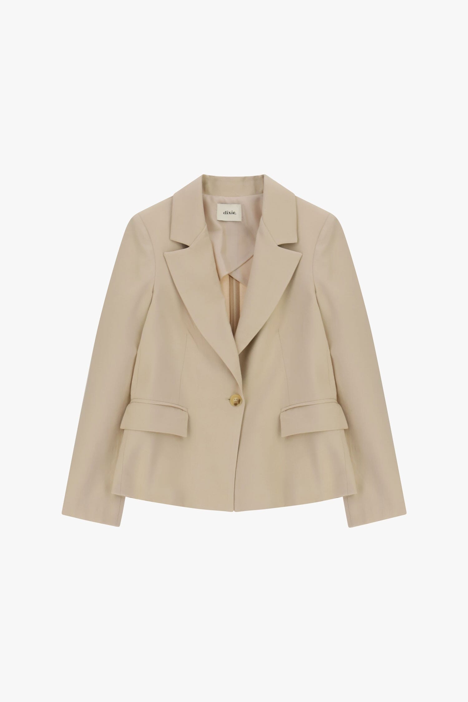 Single-breasted blazer with flap pockets Dixie