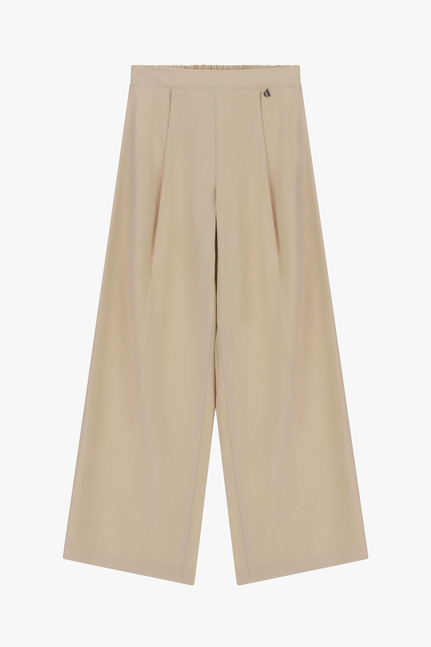 Palazzo Trousers High Waisted With Front Darts Dixie
