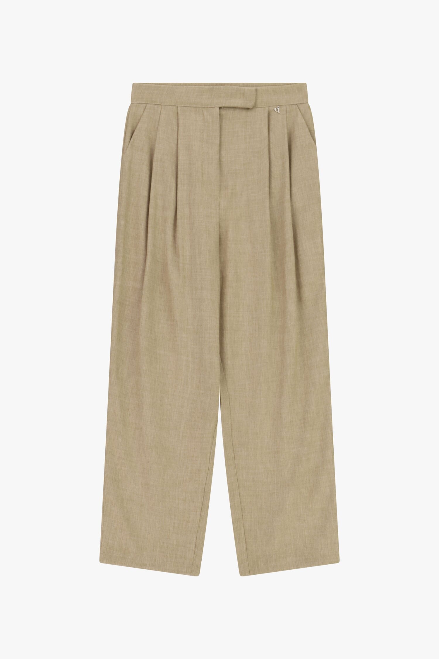 High Waisted Palace Trousers With Front Darts Dixie