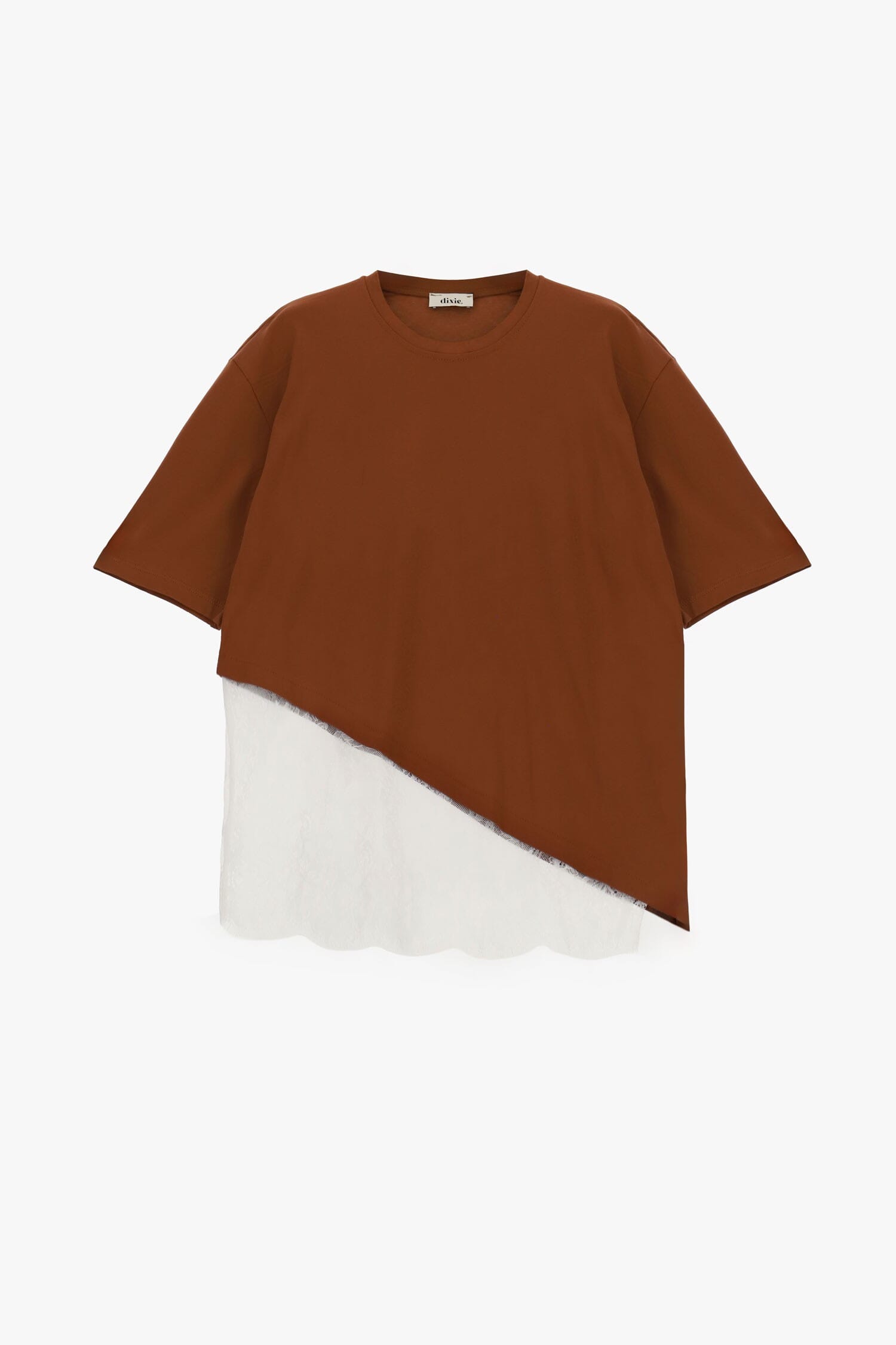 Dixie Short-Sleeved T-Shirt With Asymmetrical Details
