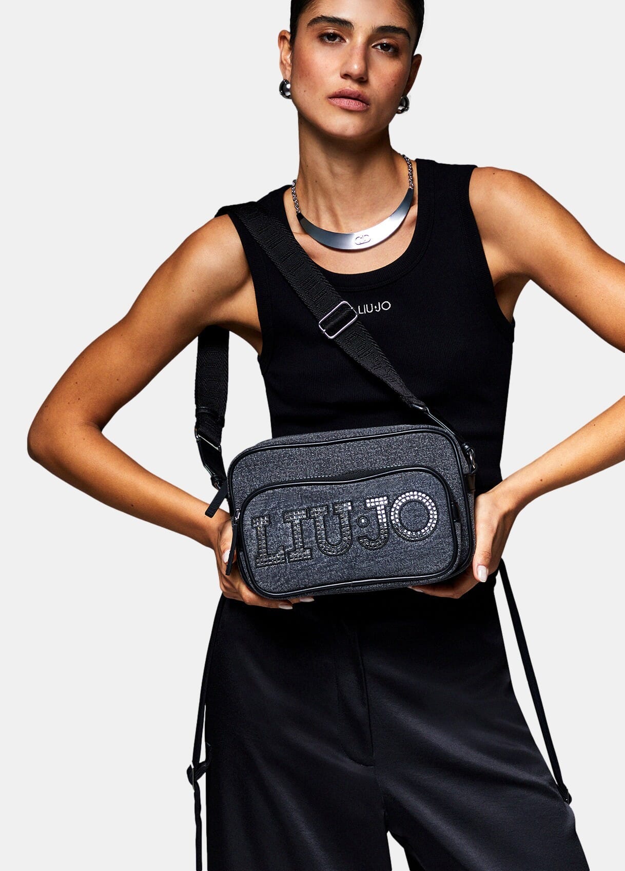 Liu Jo Denim Shoulder Bag