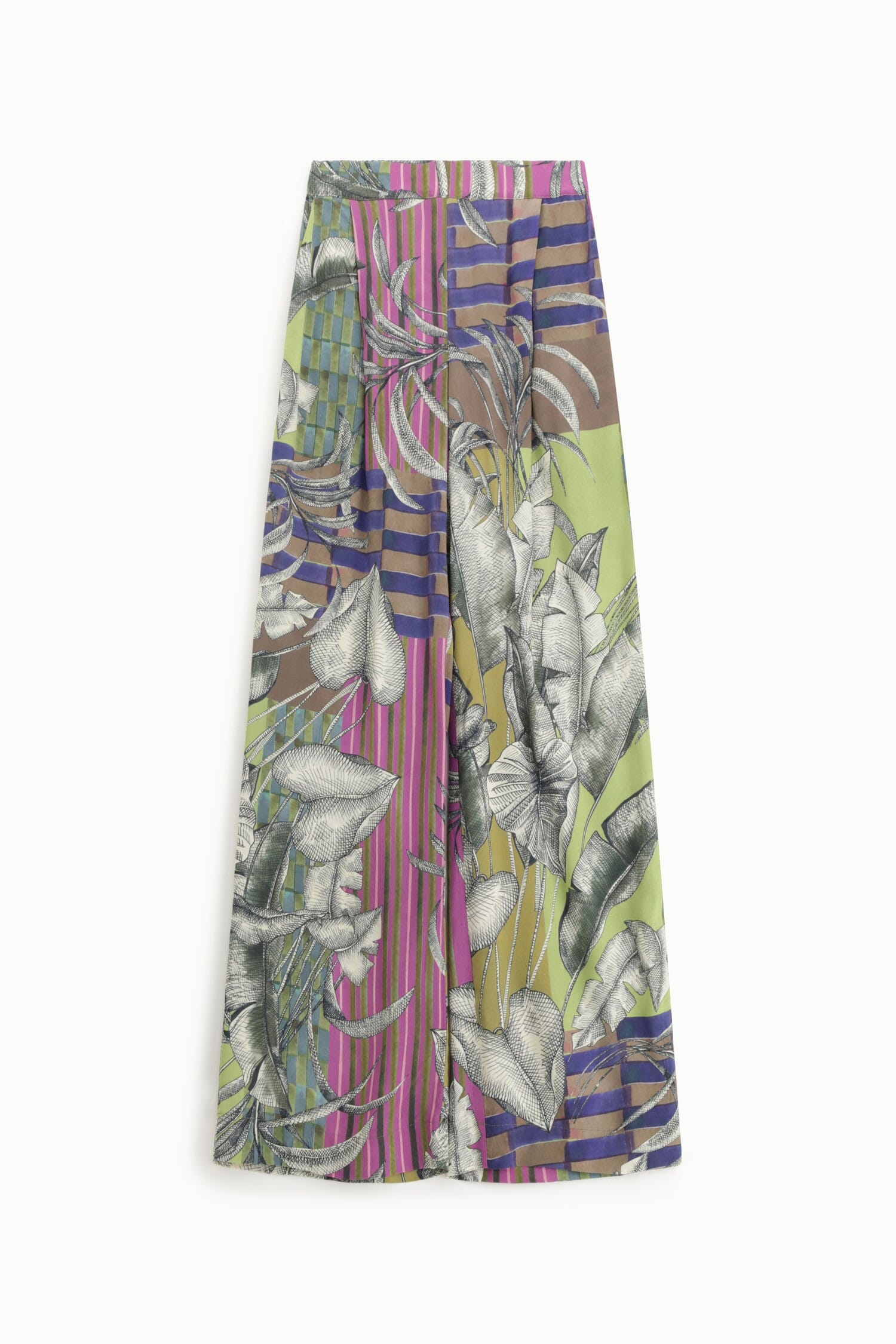 Pantalon large Dixie Floral Fantasy