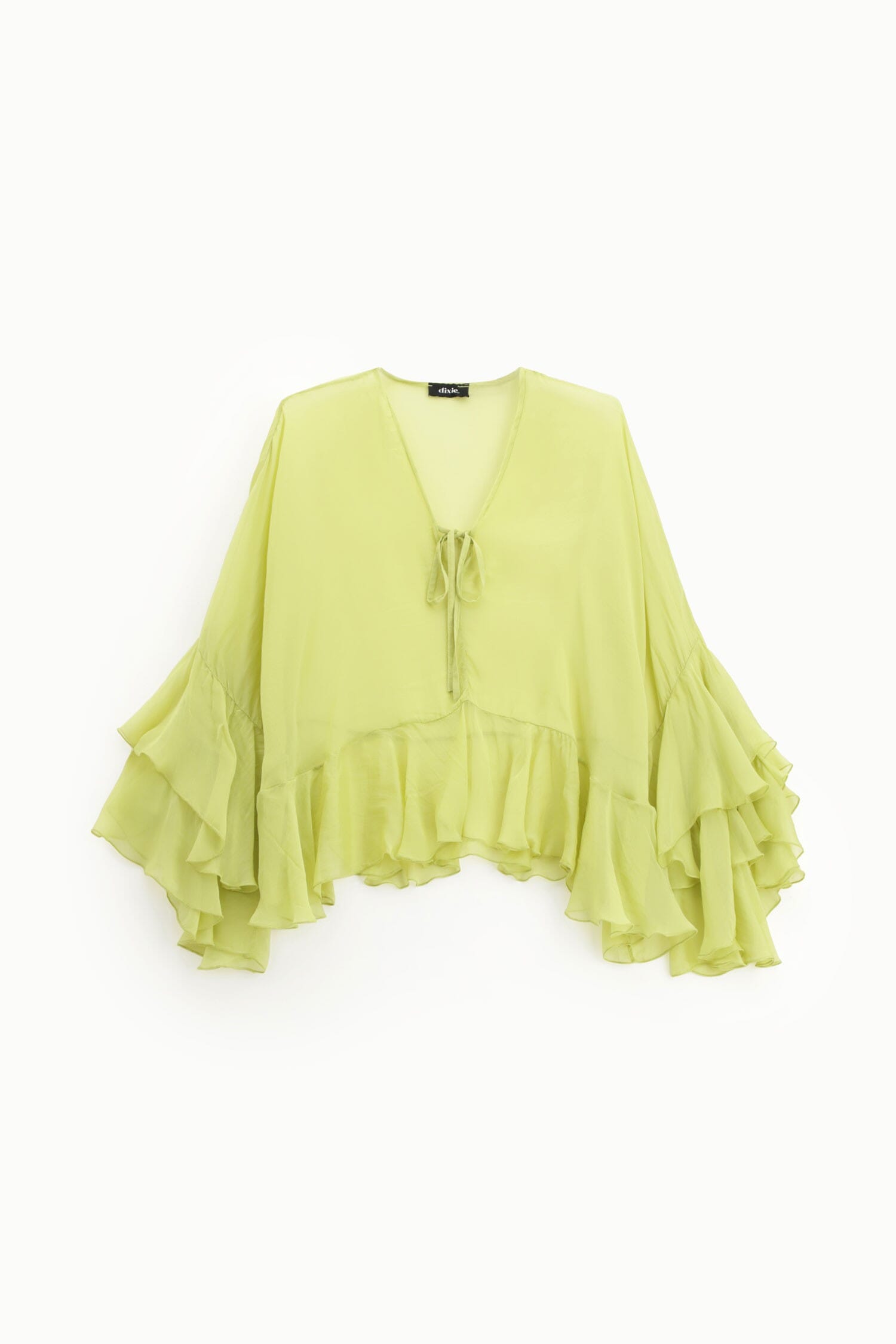 Chemise à larges volants Dixie