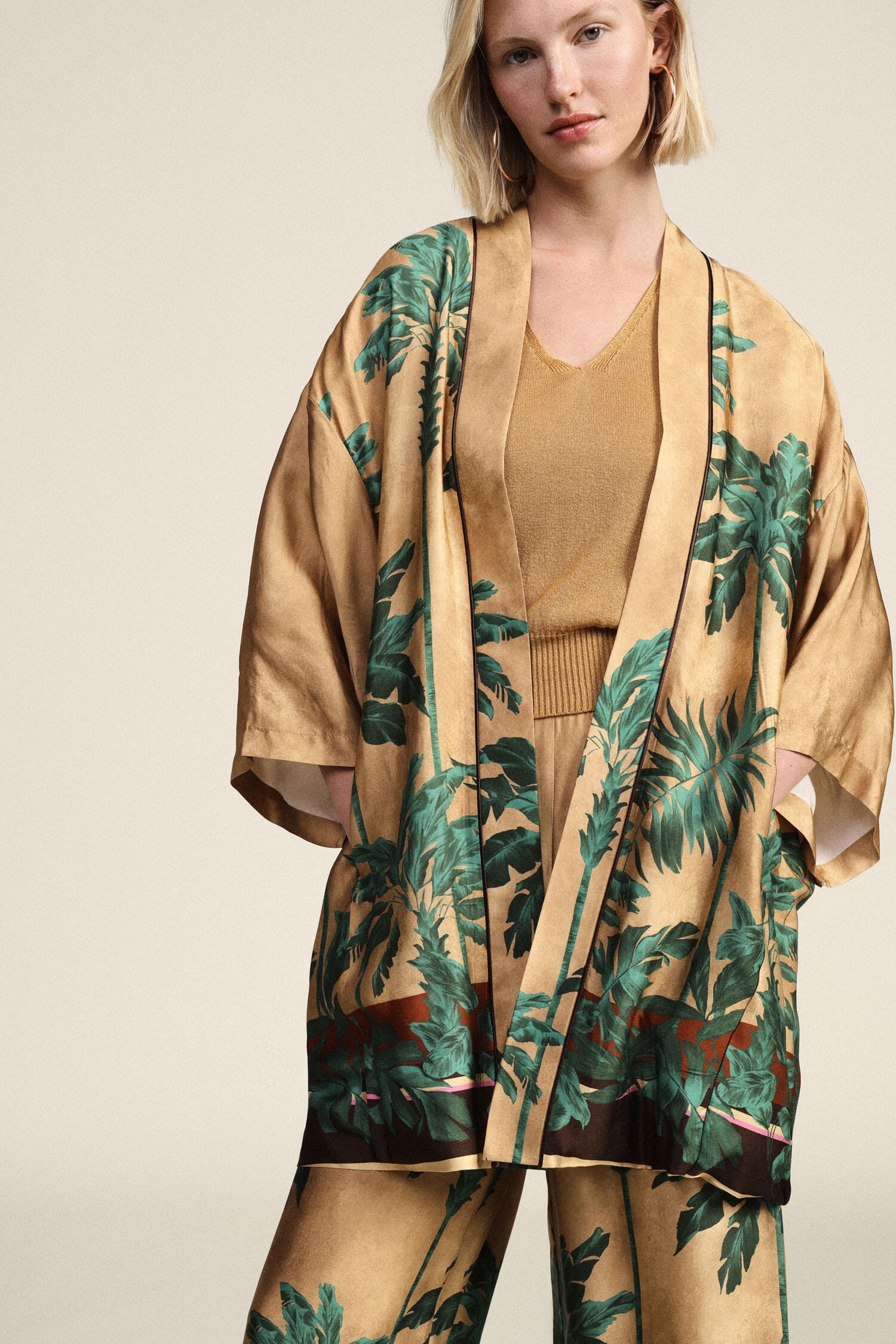 Dixie Tropical Print Blazer