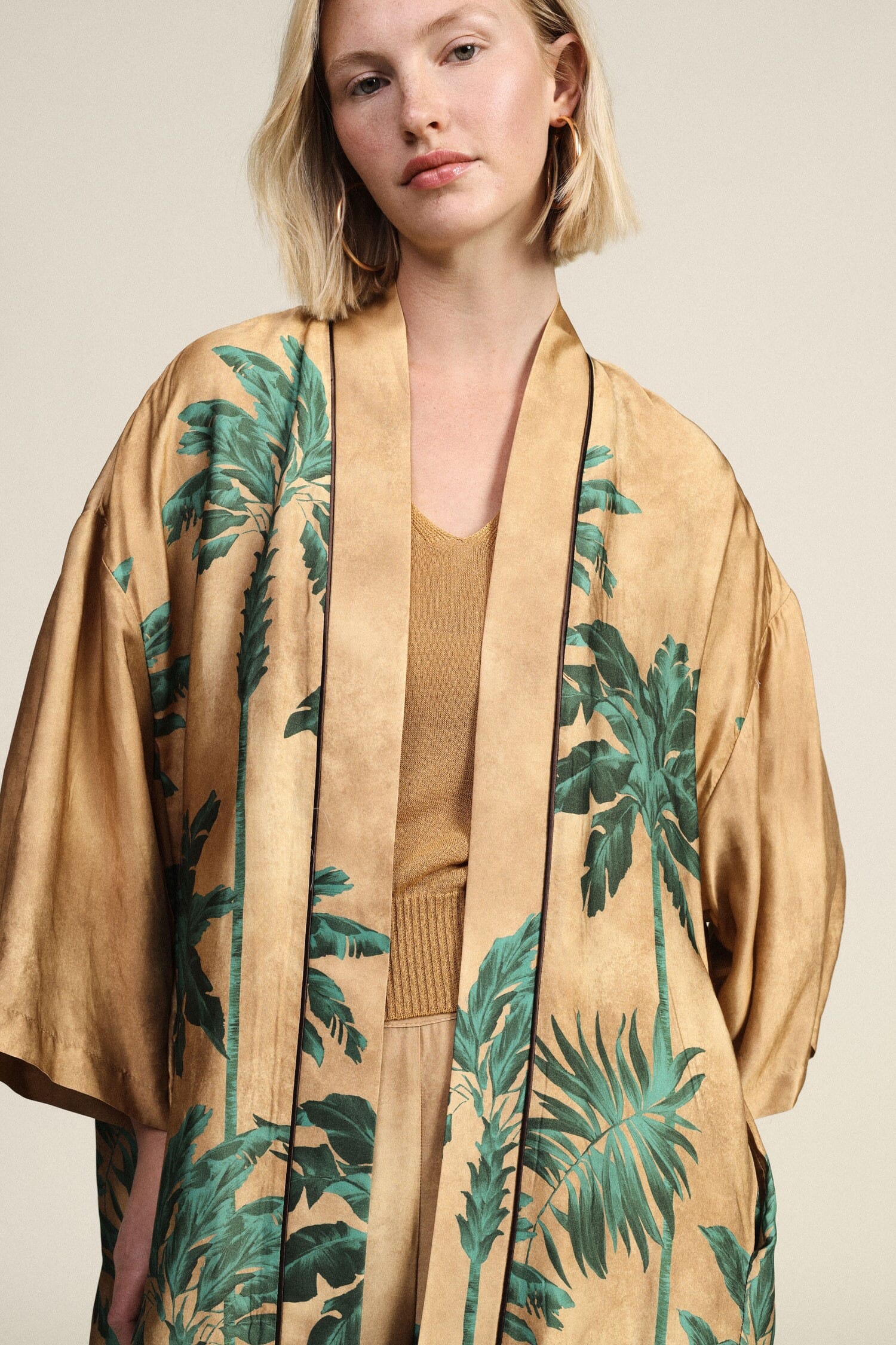 Dixie Tropical Print Blazer