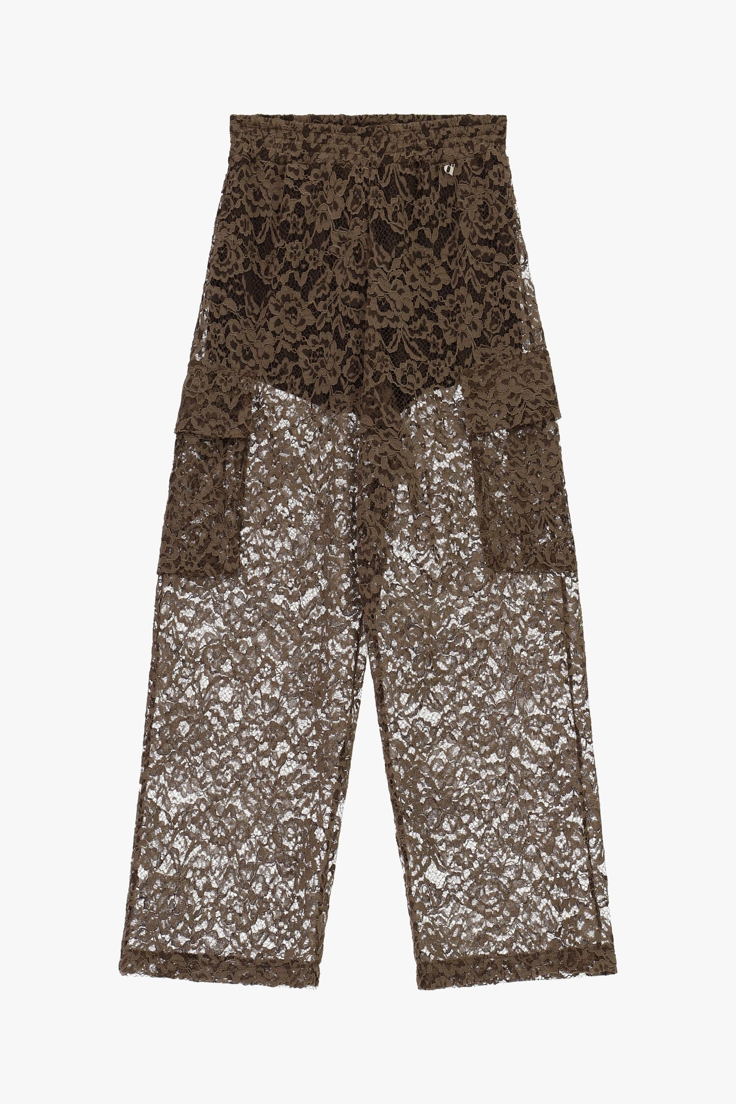 Pantaloni Palazzo In Pizzo A Gamba Larga Dixie