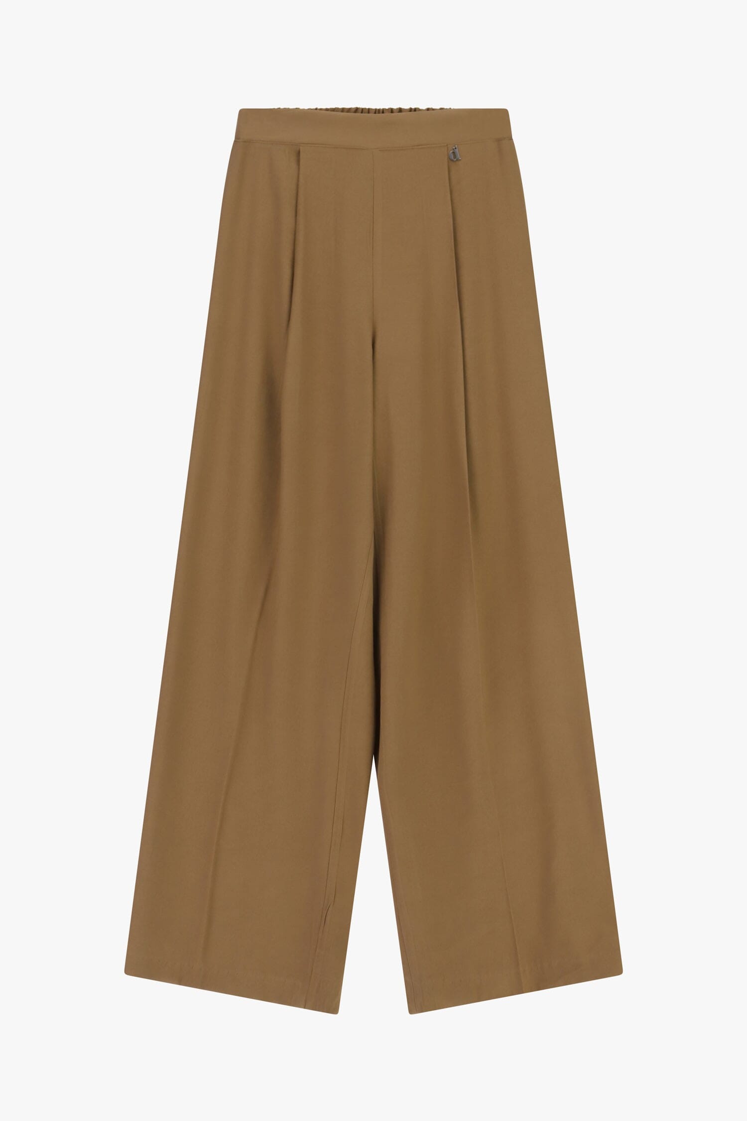 Palazzo Trousers High Waisted With Front Darts Dixie