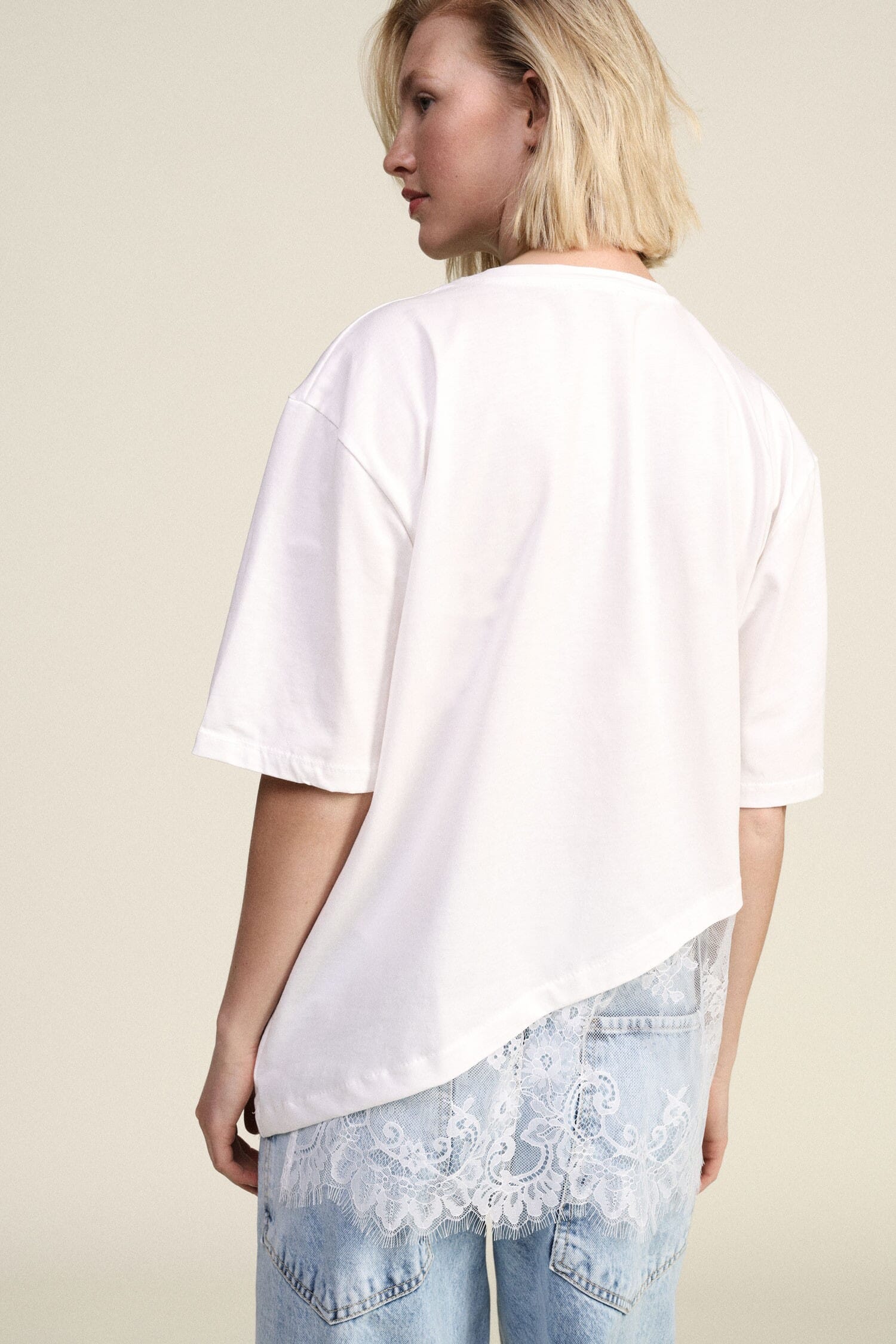 Dixie Short-Sleeved T-Shirt With Asymmetrical Details