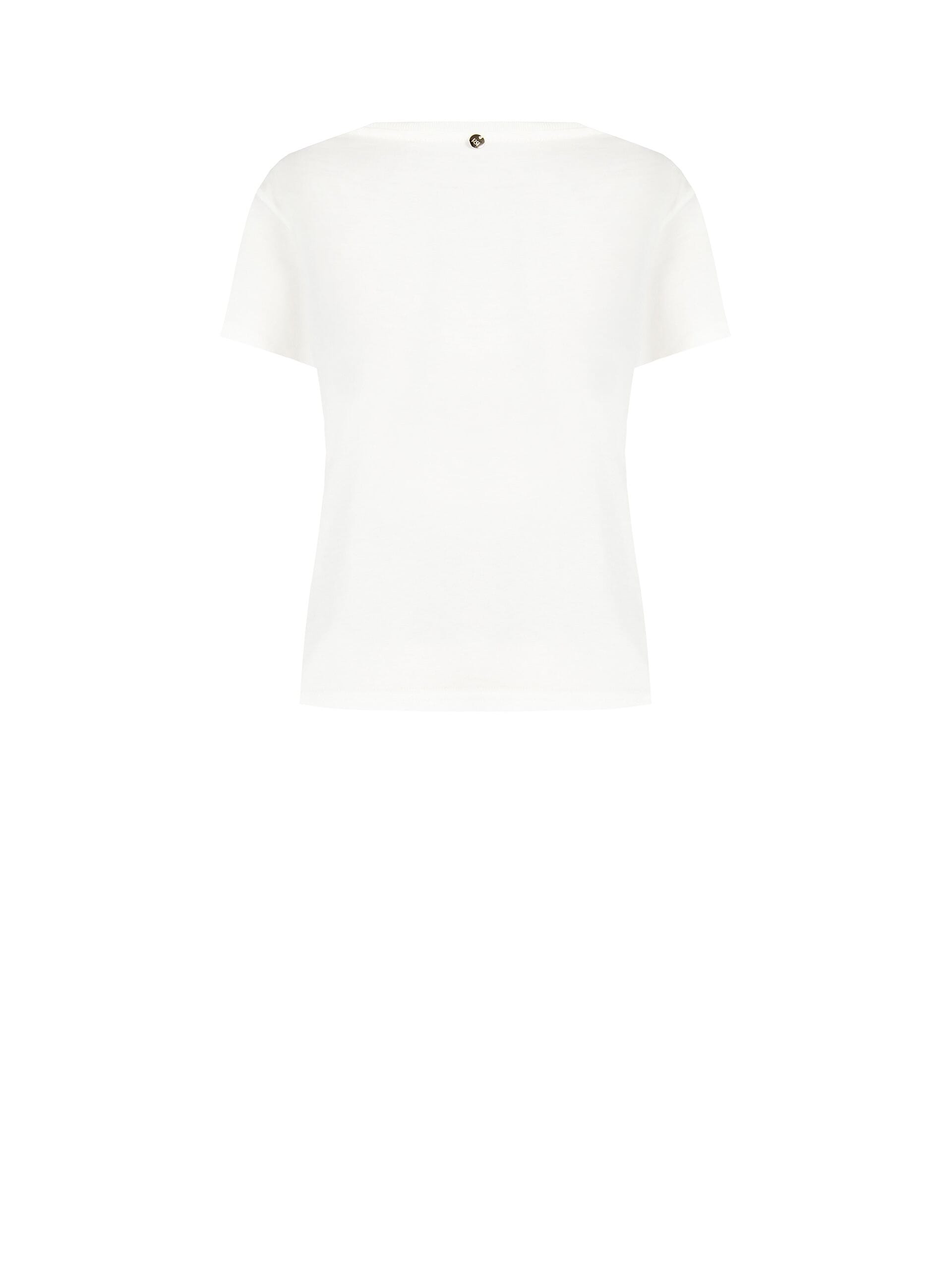 T-Shirt Regular In Cotone Il Diavolo Veste Prada Stampa Stiletto Rinascimento