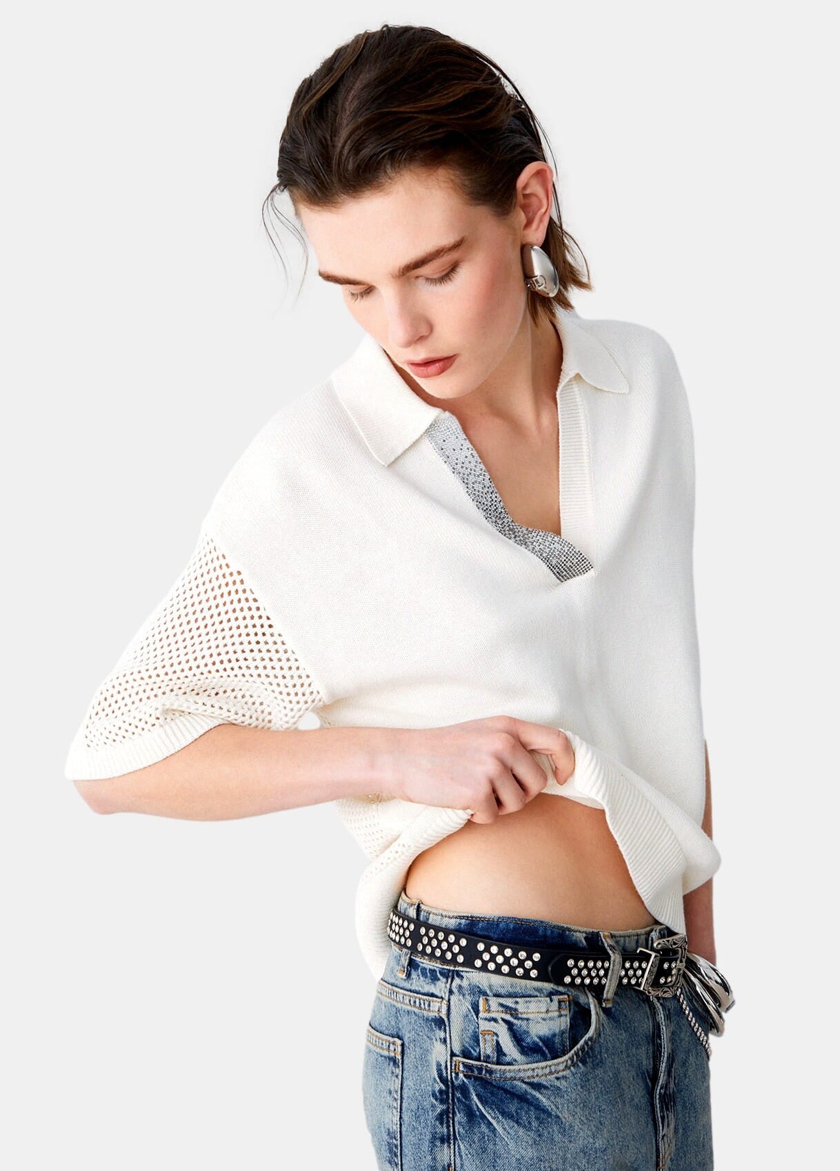 Liu Jo T-Shirt With Perforated Details