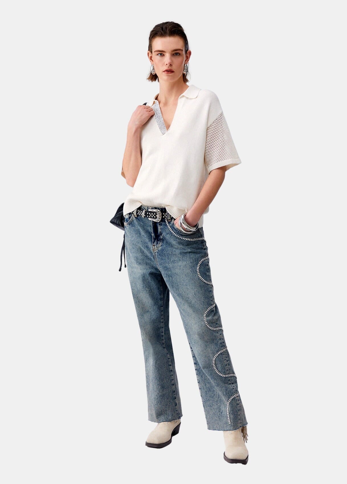 Liu Jo T-Shirt With Perforated Details