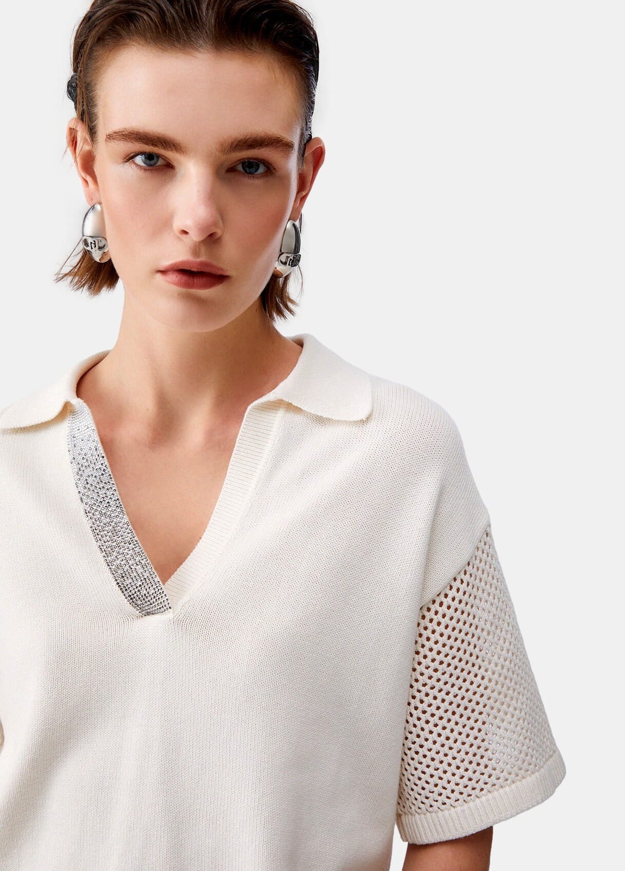 Liu Jo T-Shirt With Perforated Details