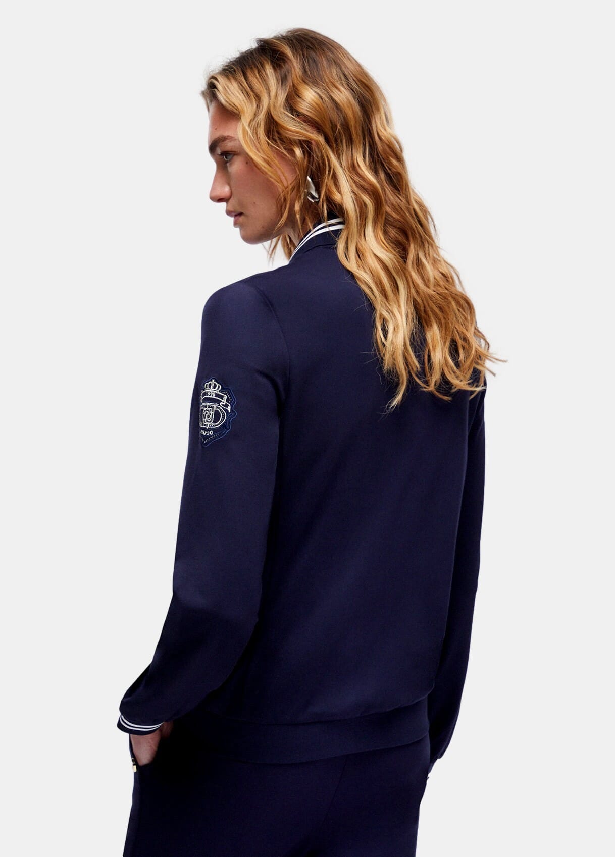 Liu Jo Interlock Sweatshirt with Zip