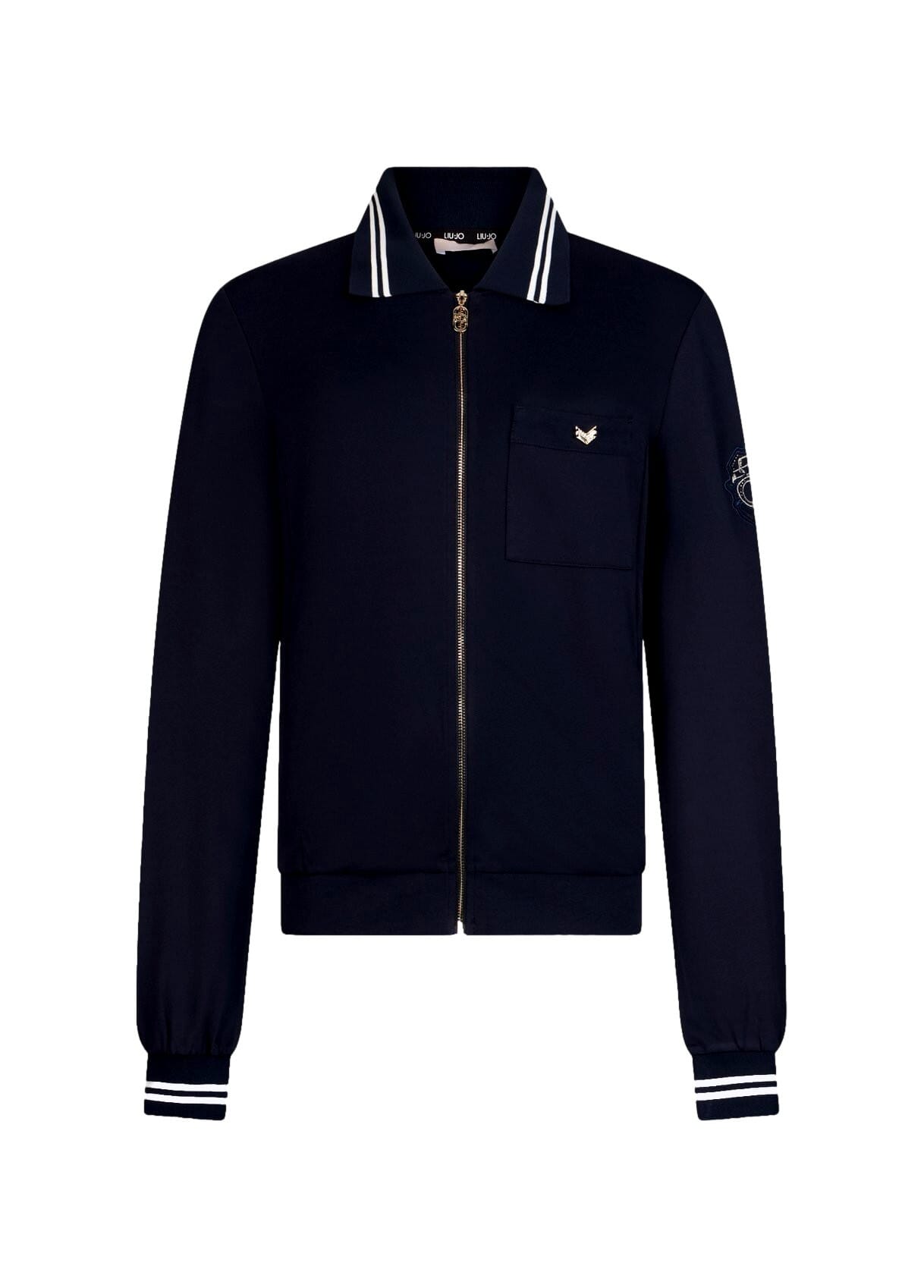 Liu Jo Interlock Sweatshirt with Zip