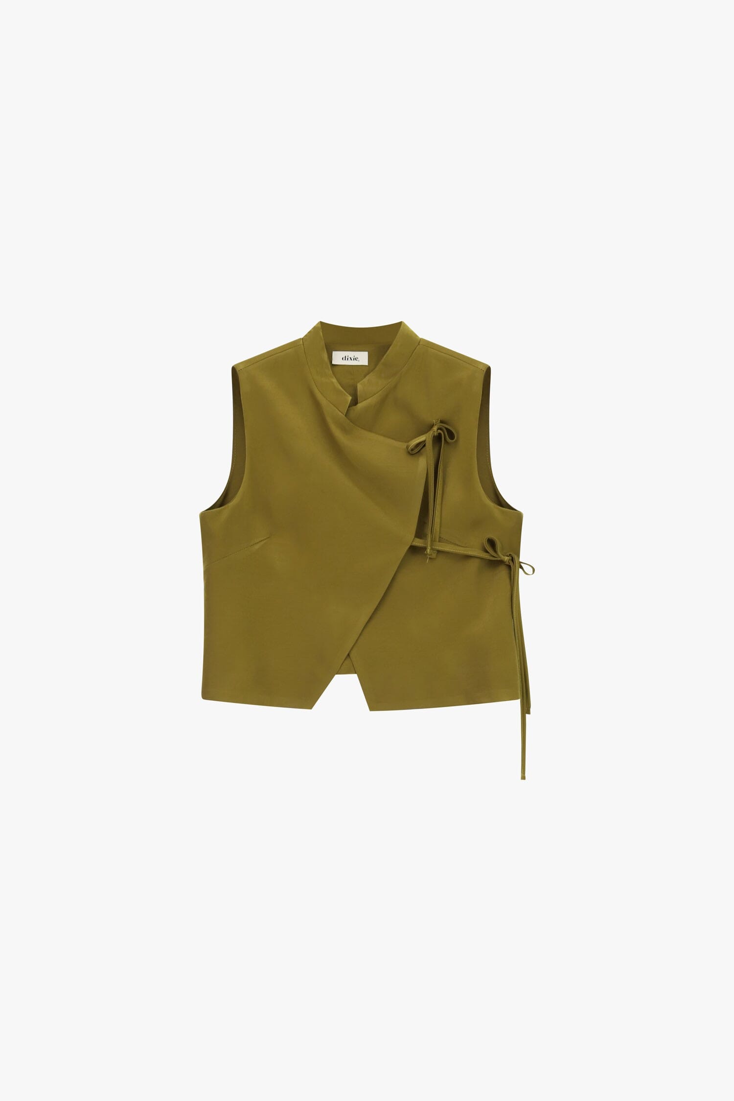 Veste sans manches avec fermeture latérale par ruban Dixie