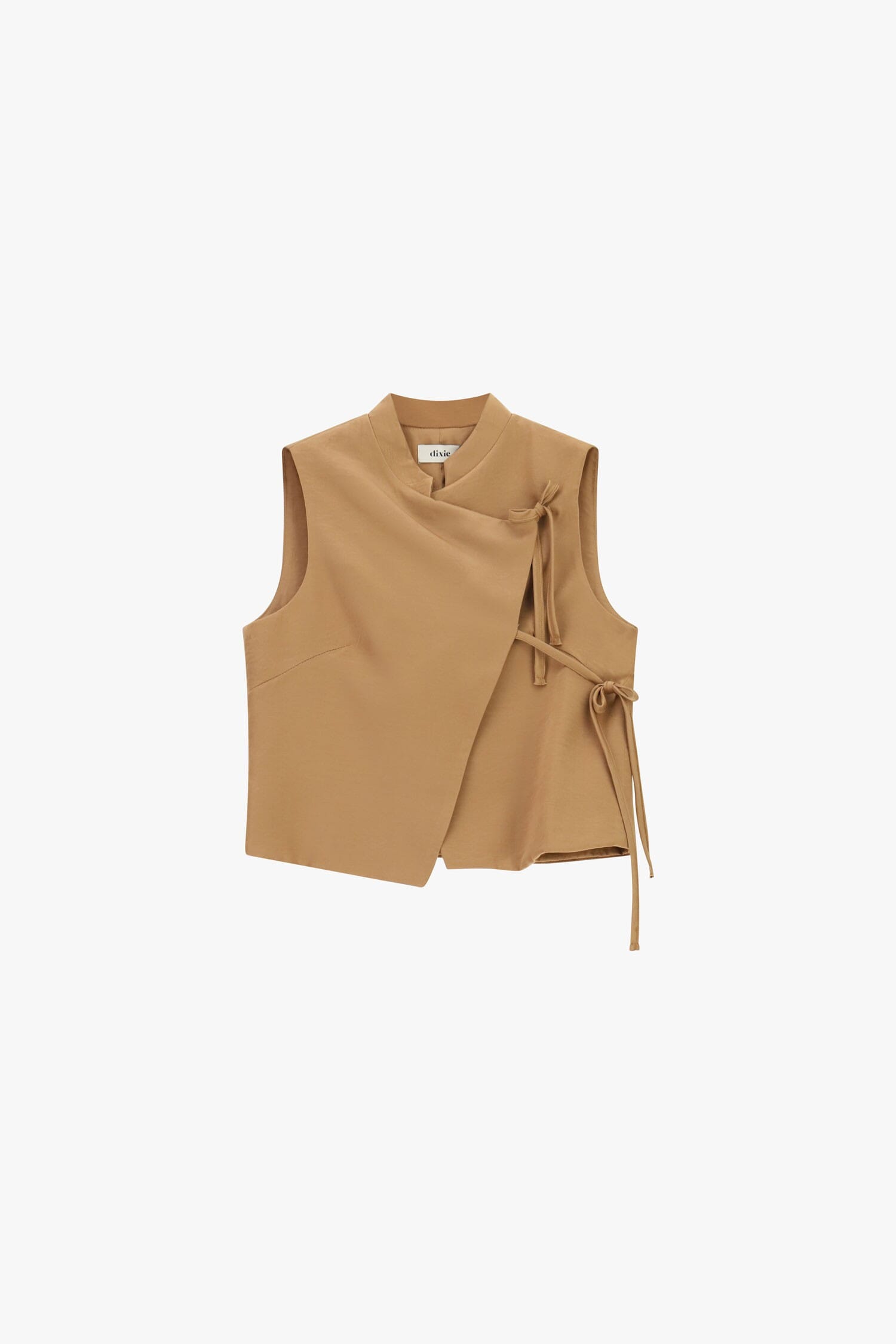 Veste sans manches avec fermeture latérale par ruban Dixie