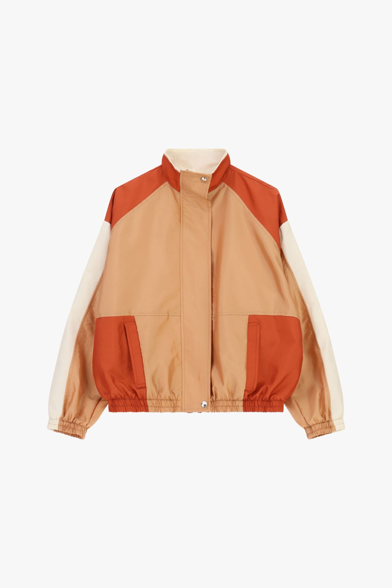 Blouson bombardier avec empiècements contrastés et détails élastiques Dixie