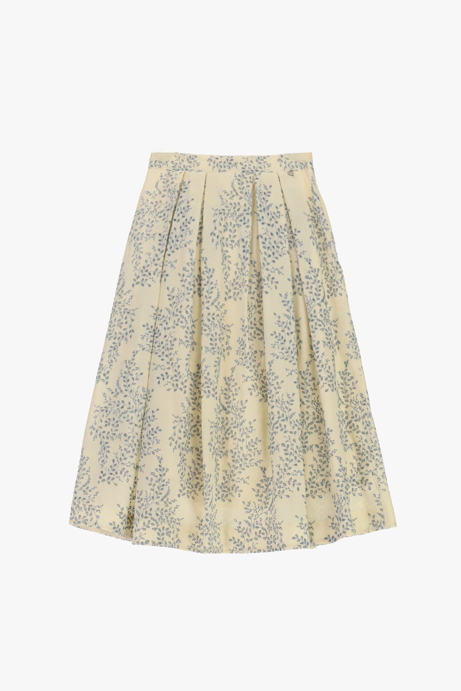 Dixie Midi Jupe plissée à fleurs