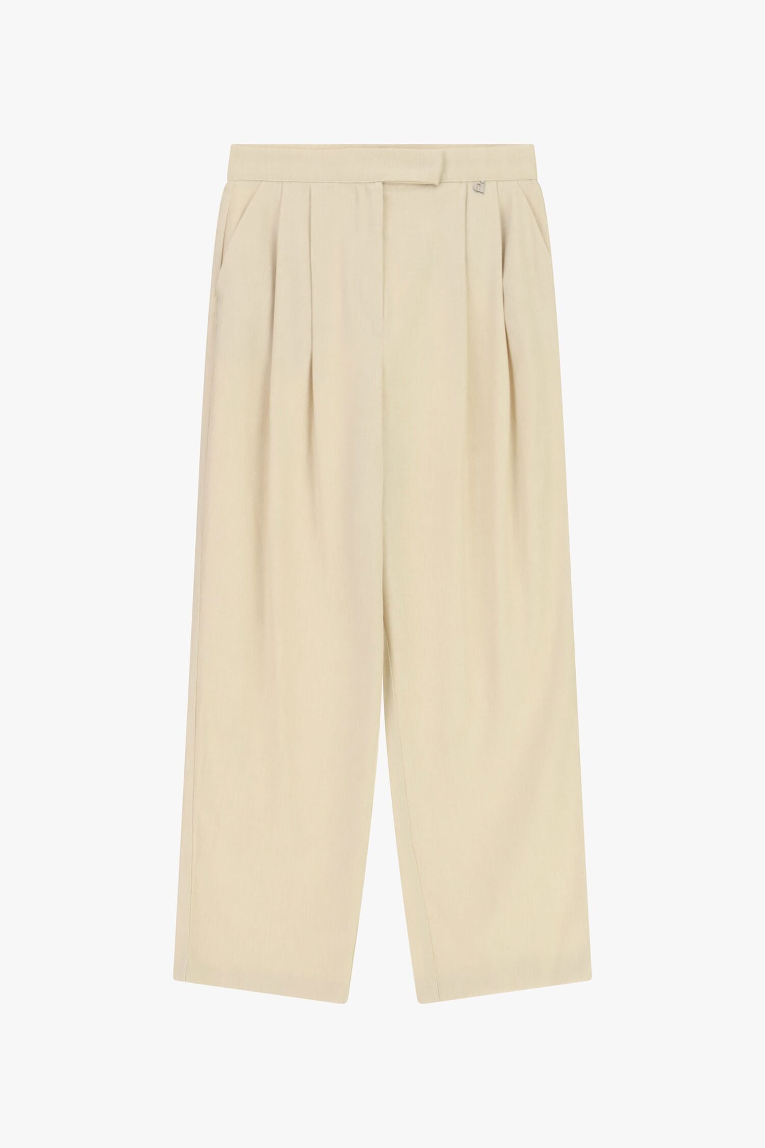 High Waisted Palace Trousers With Front Darts Dixie