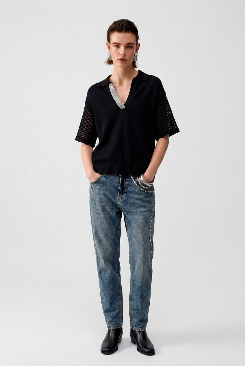 Liu Jo T-Shirt With Perforated Details