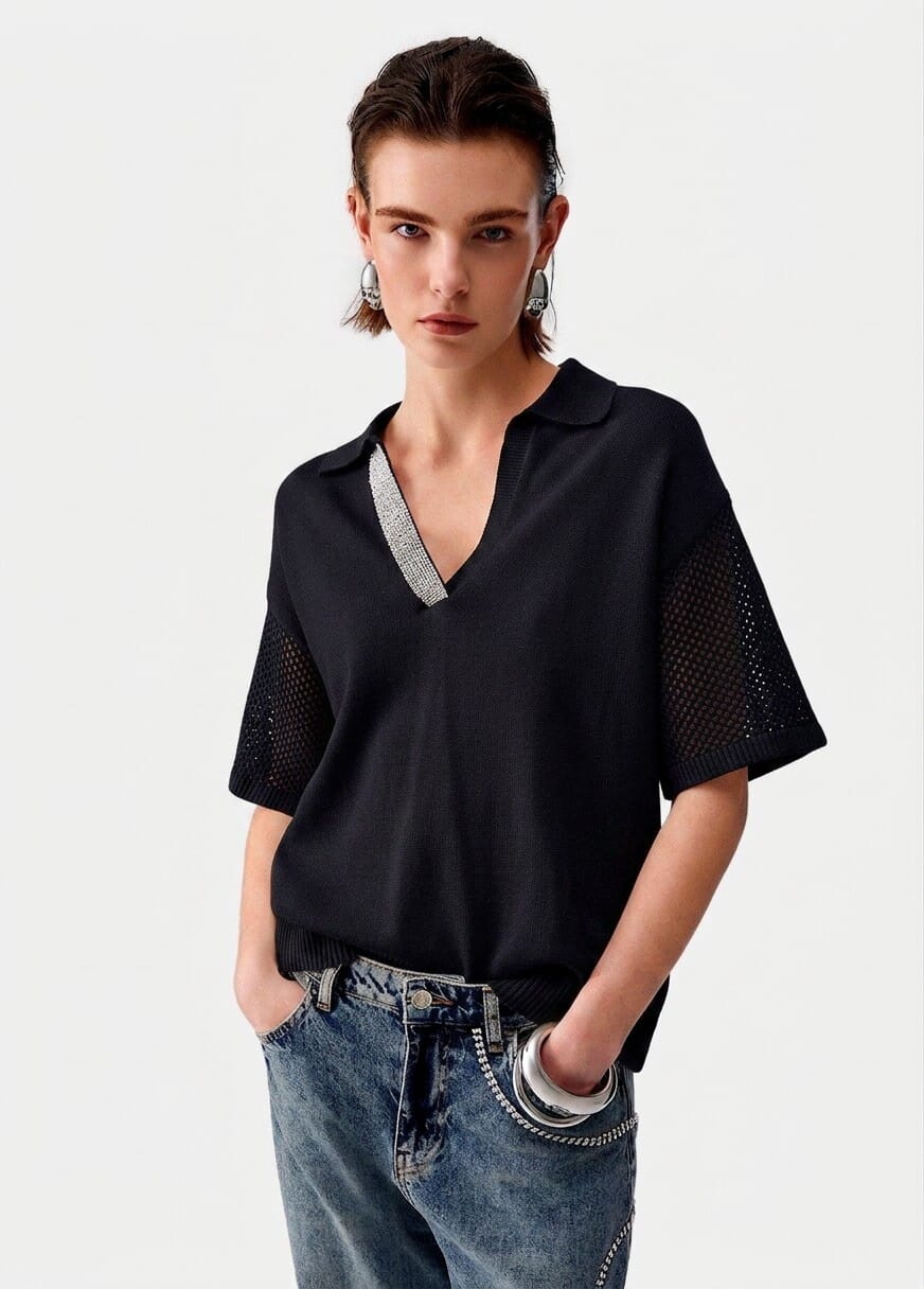 Liu Jo T-Shirt With Perforated Details