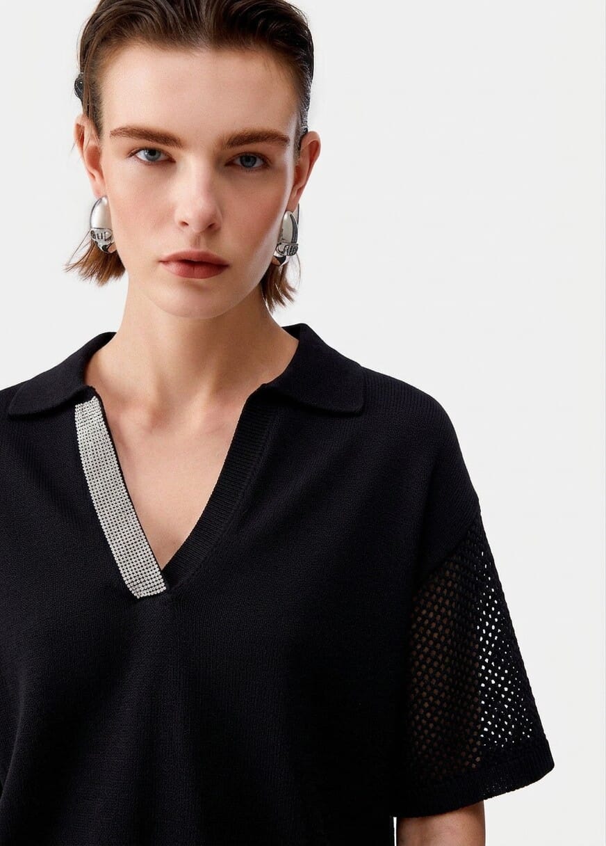 Liu Jo T-Shirt With Perforated Details