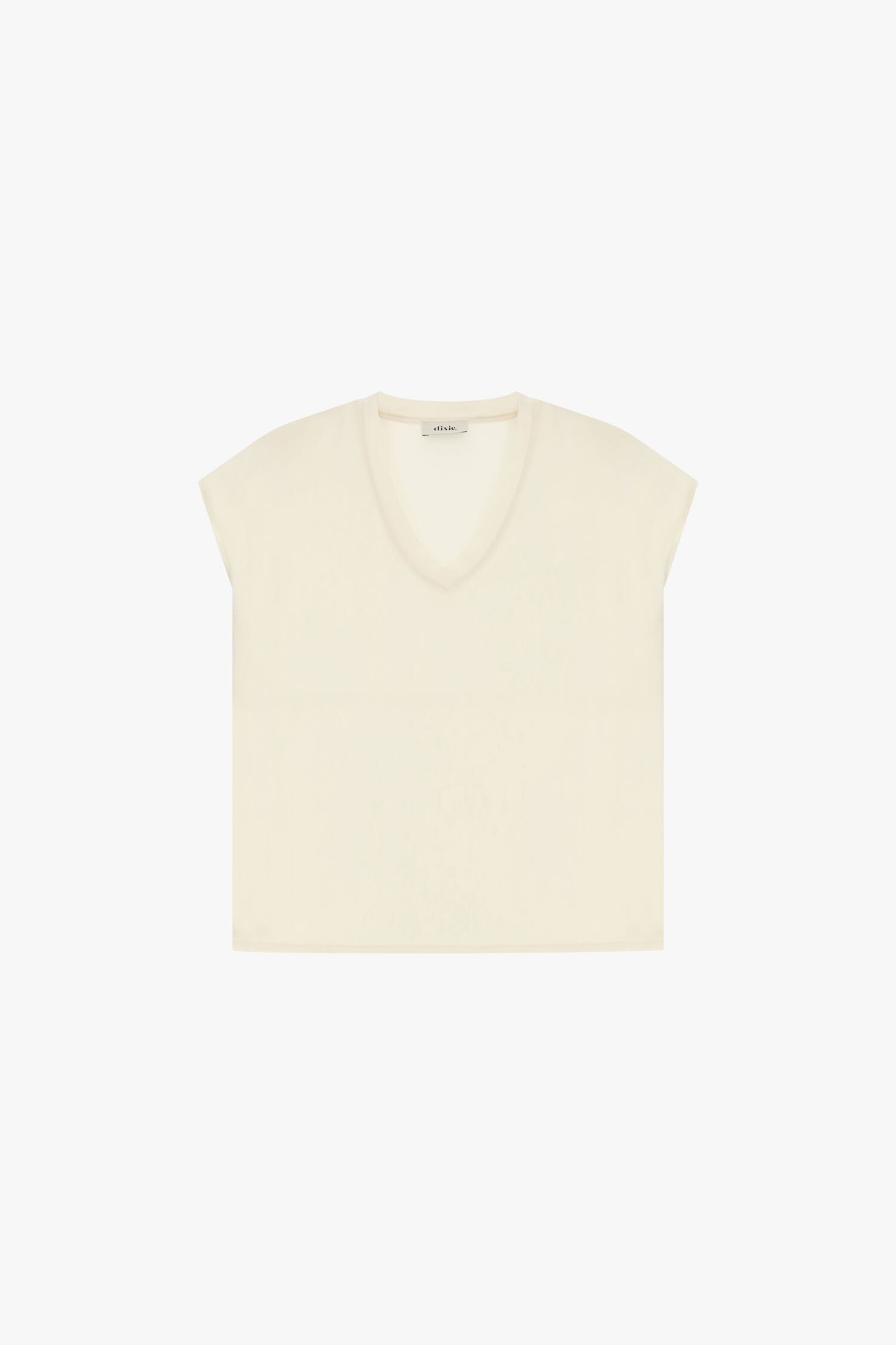 Blusa Ampia Con Scollo A V E Manica Corta Dixie