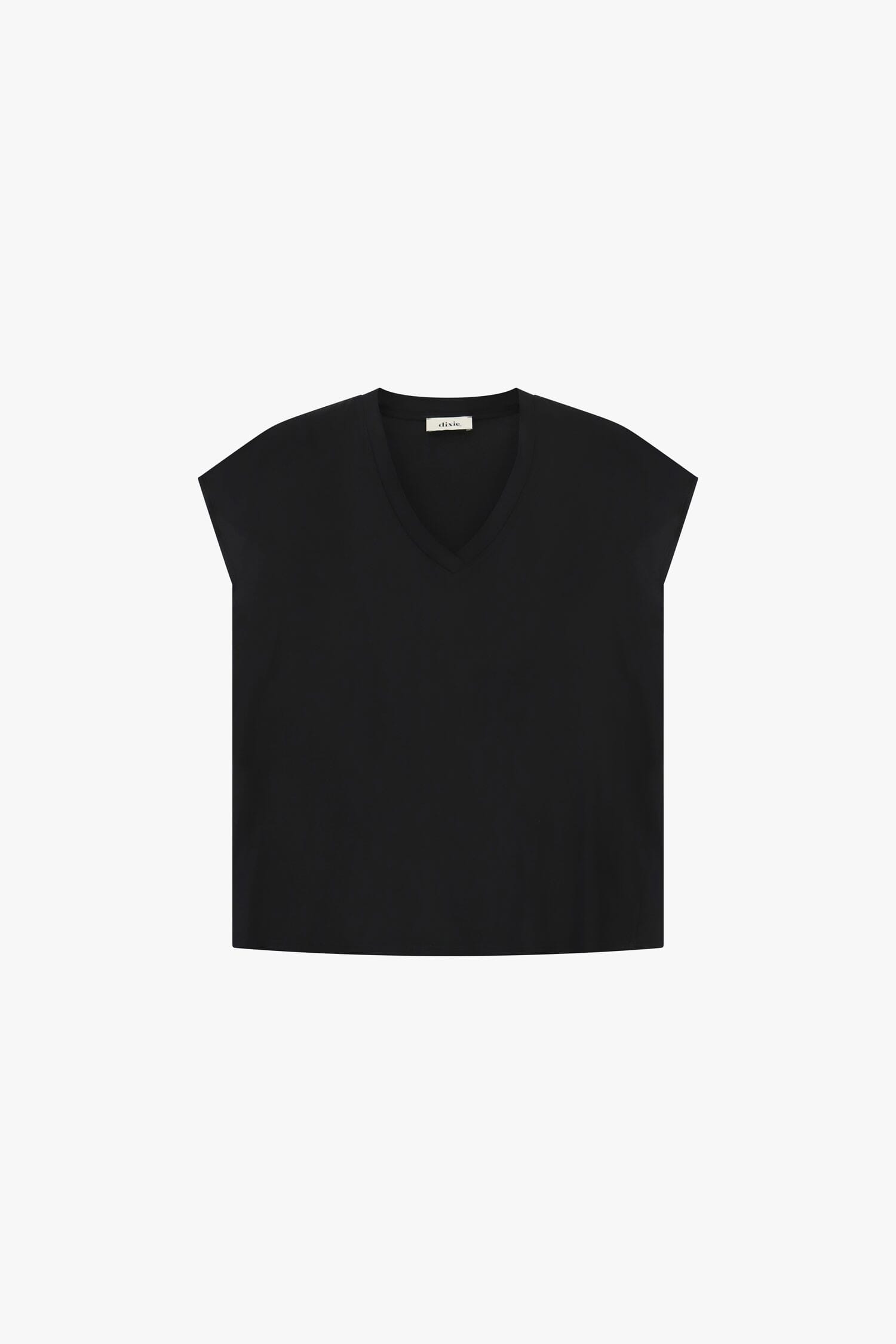 Blusa Ampia Con Scollo A V E Manica Corta Dixie