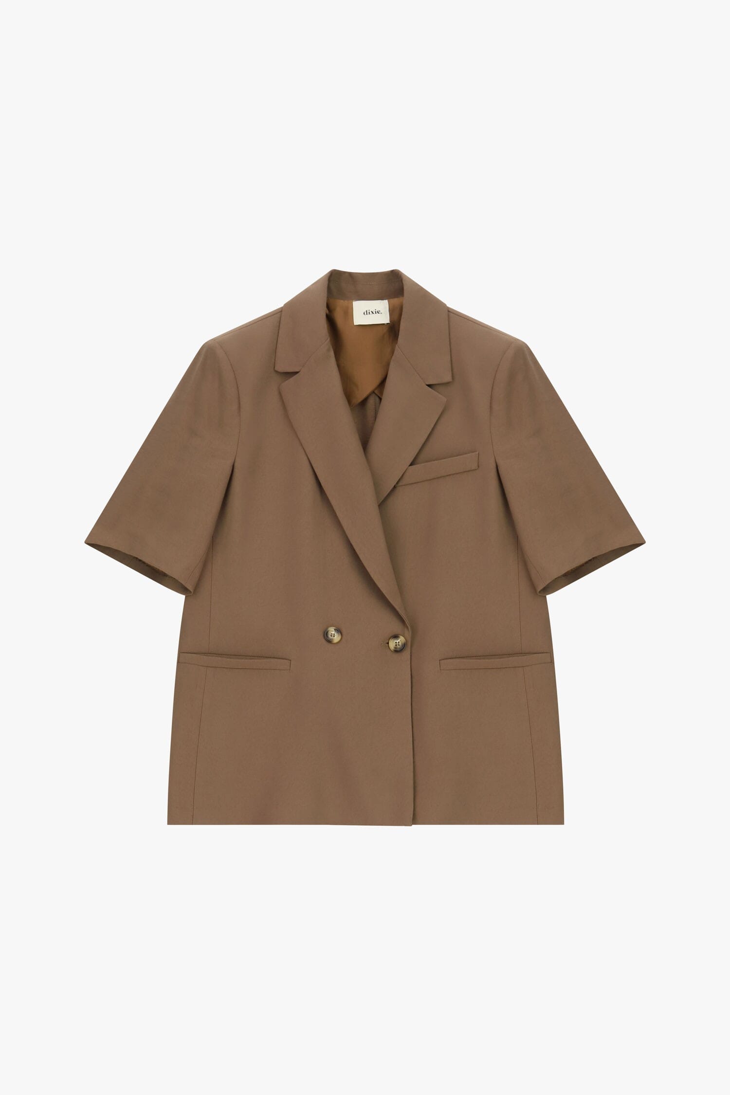 Blazer Doppiopetto Maniche Corte E Tasche Dixie