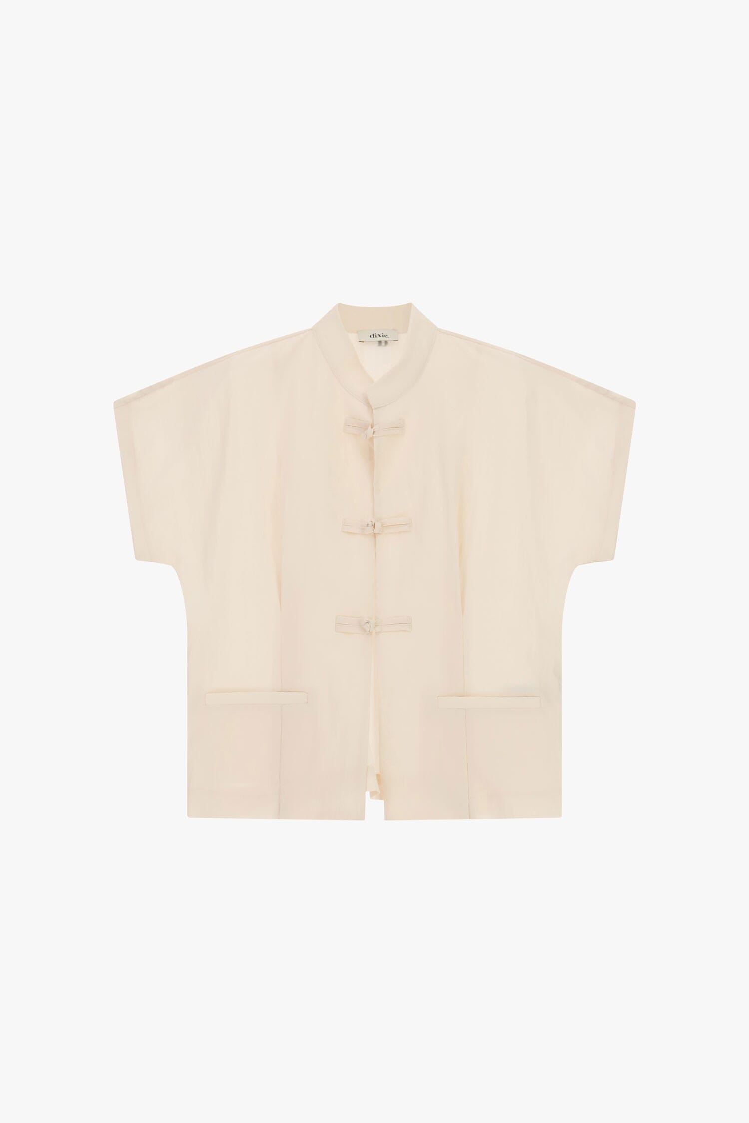 Camicia Corta Con Chiusura A Nodo E Tasche Frontali Dixie