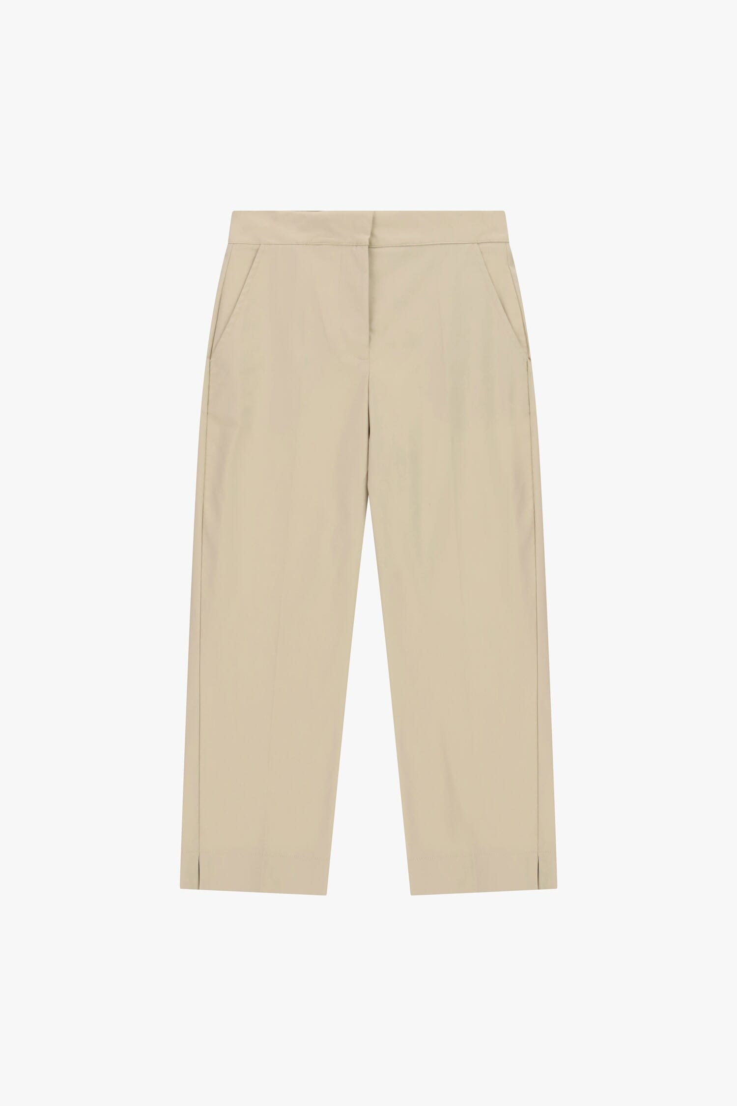 Trousers Cropped Gamba Dritta Con Tasche Dixie