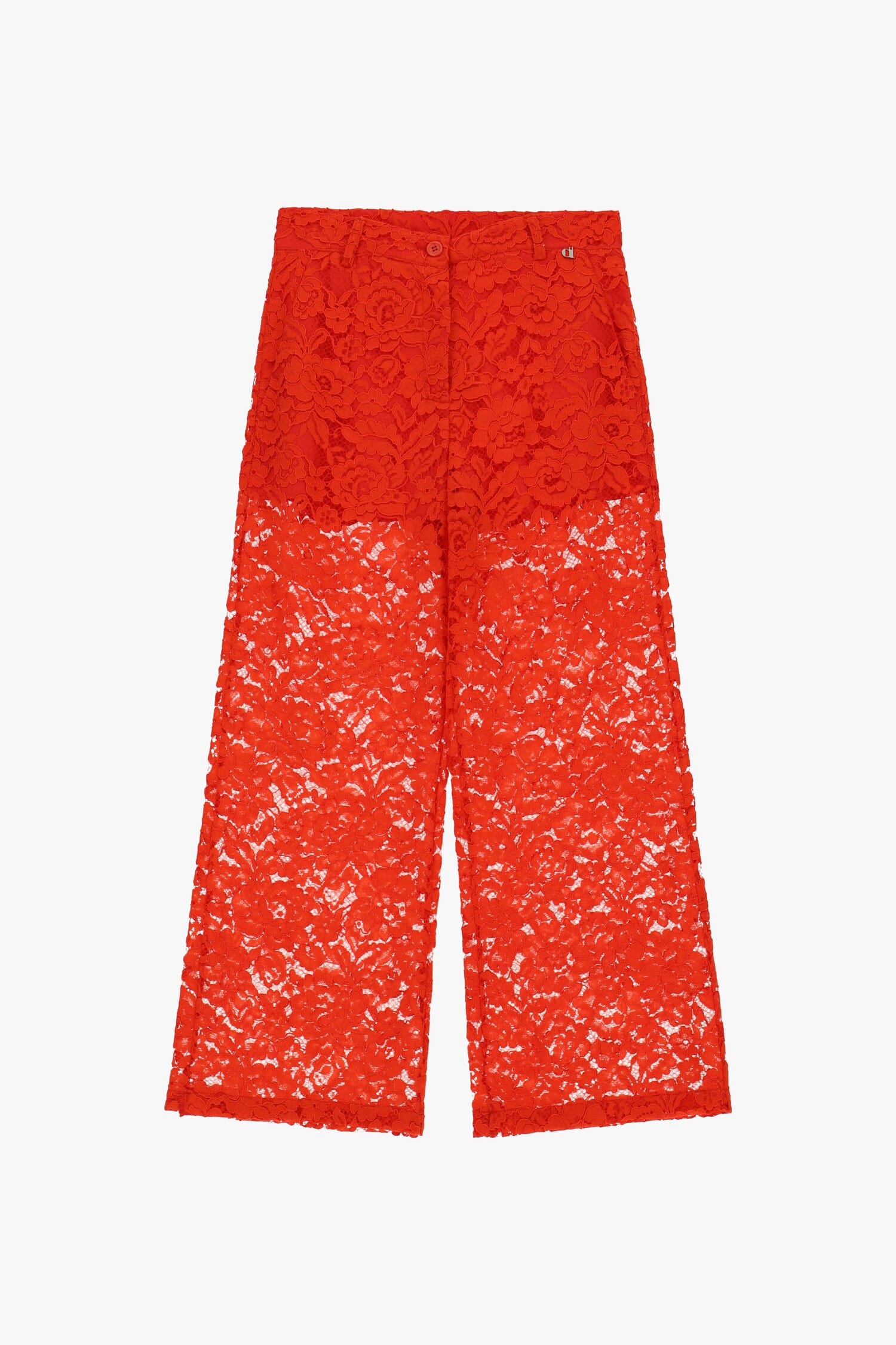 Pantaloni Palazzo In Pizzo A Gamba Larga Dixie