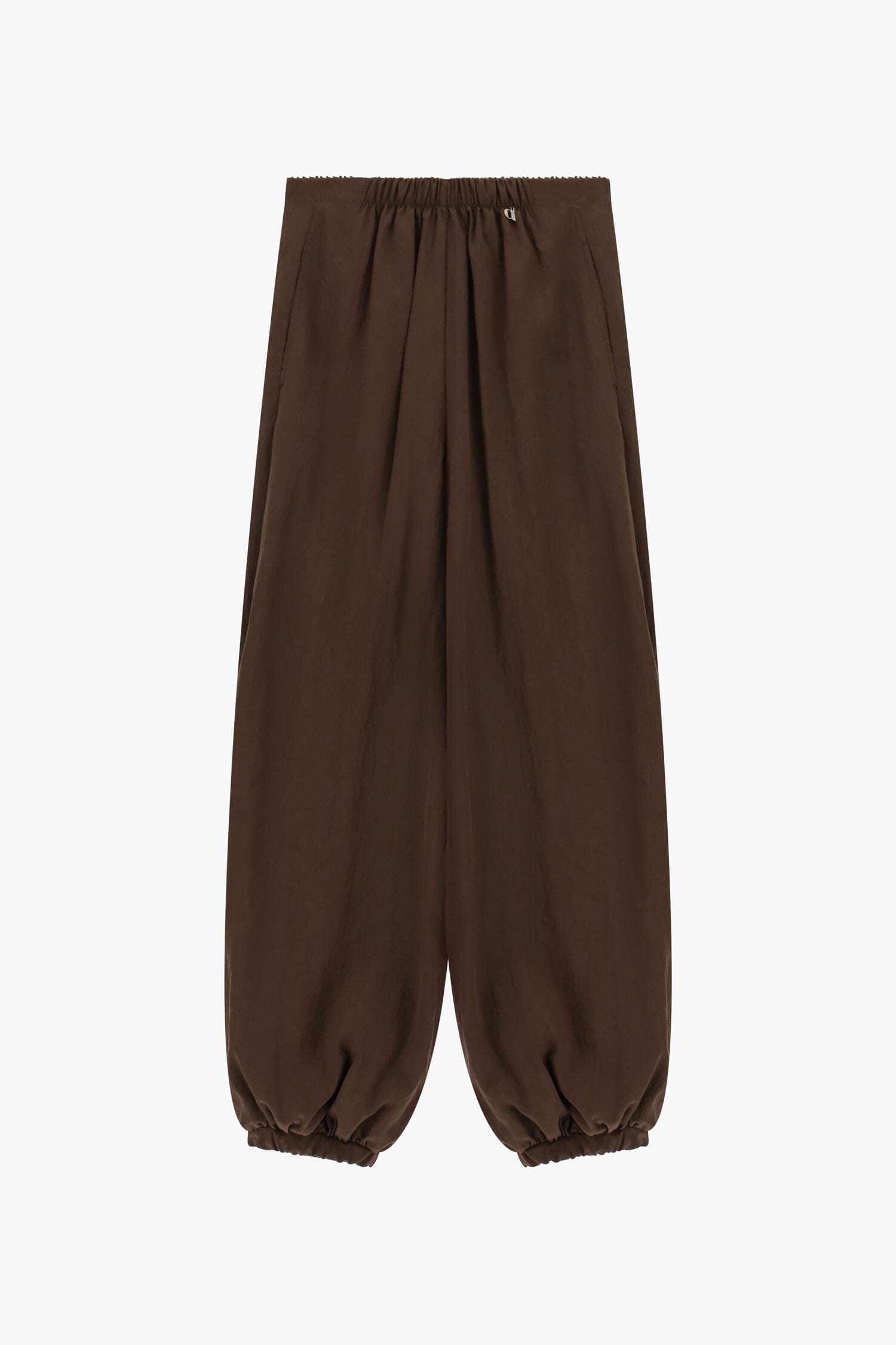 Pantalon Palazzo large avec taille élastique et fond Dixie