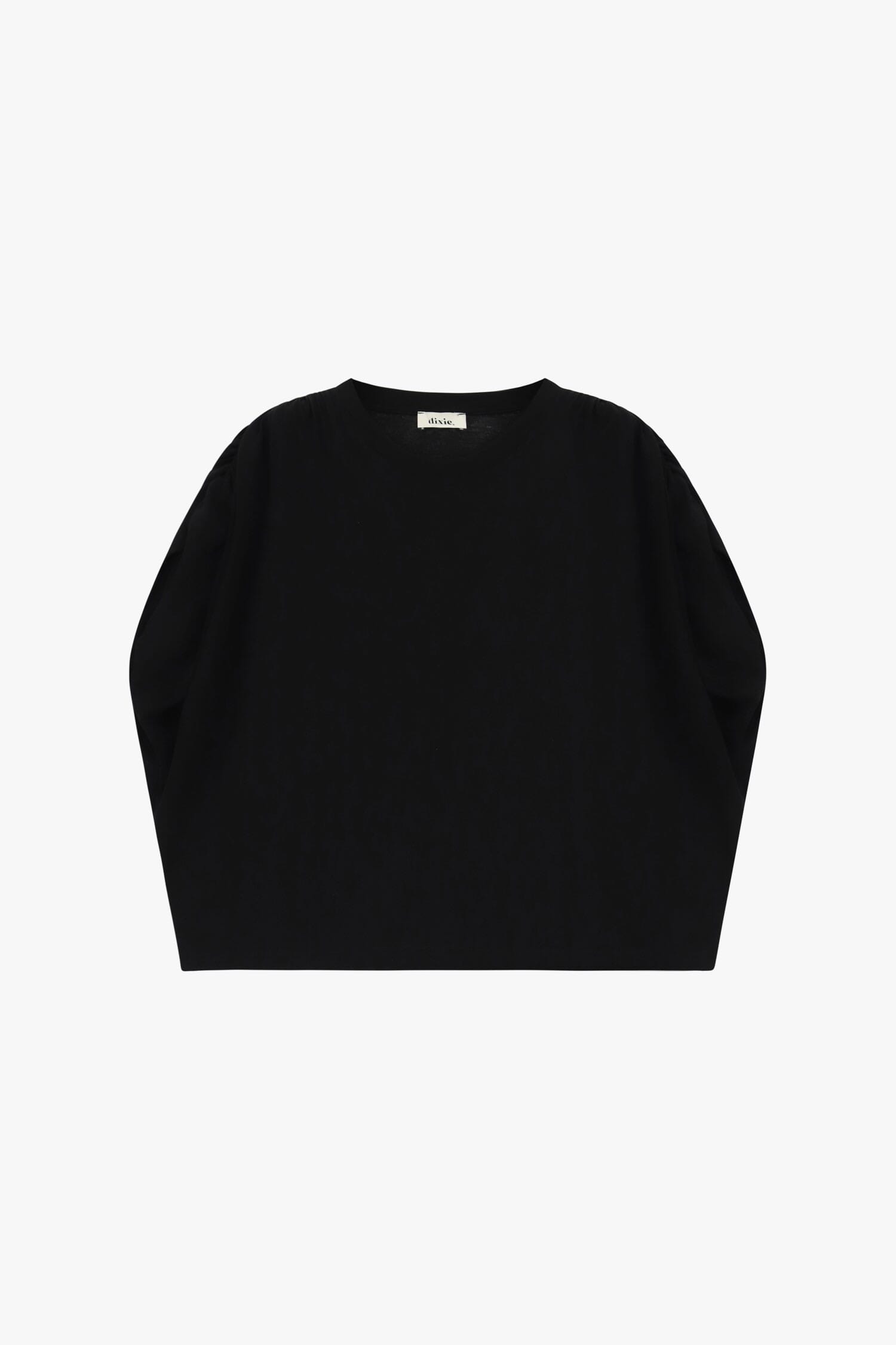 T-Shirt Manica Lunga Con Spalle Arricciate Dixie