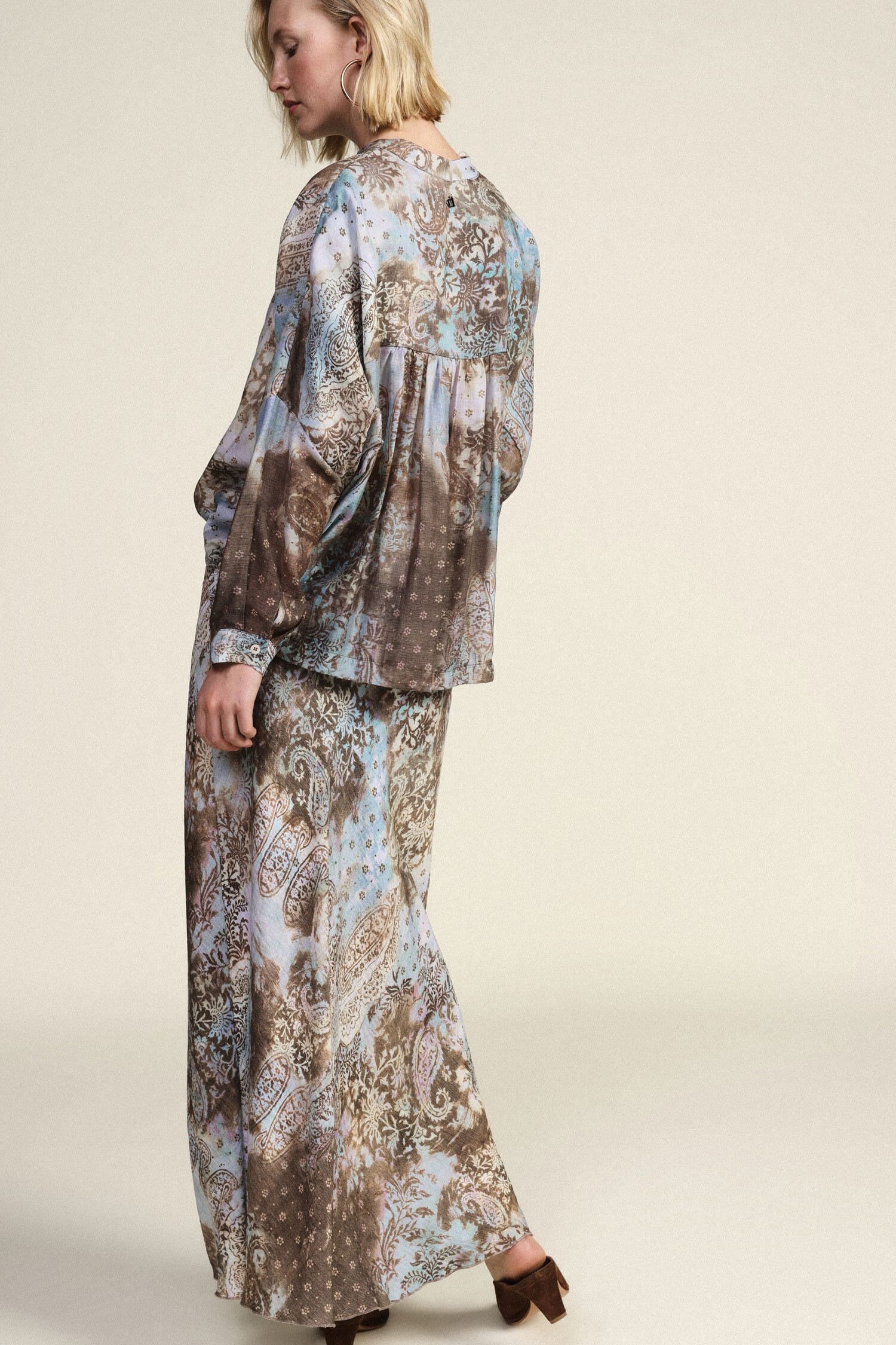 Jupe longue Dixie Floral Paisley Print