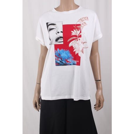 T-Shirt Con Stampa Le Coeur Twinset