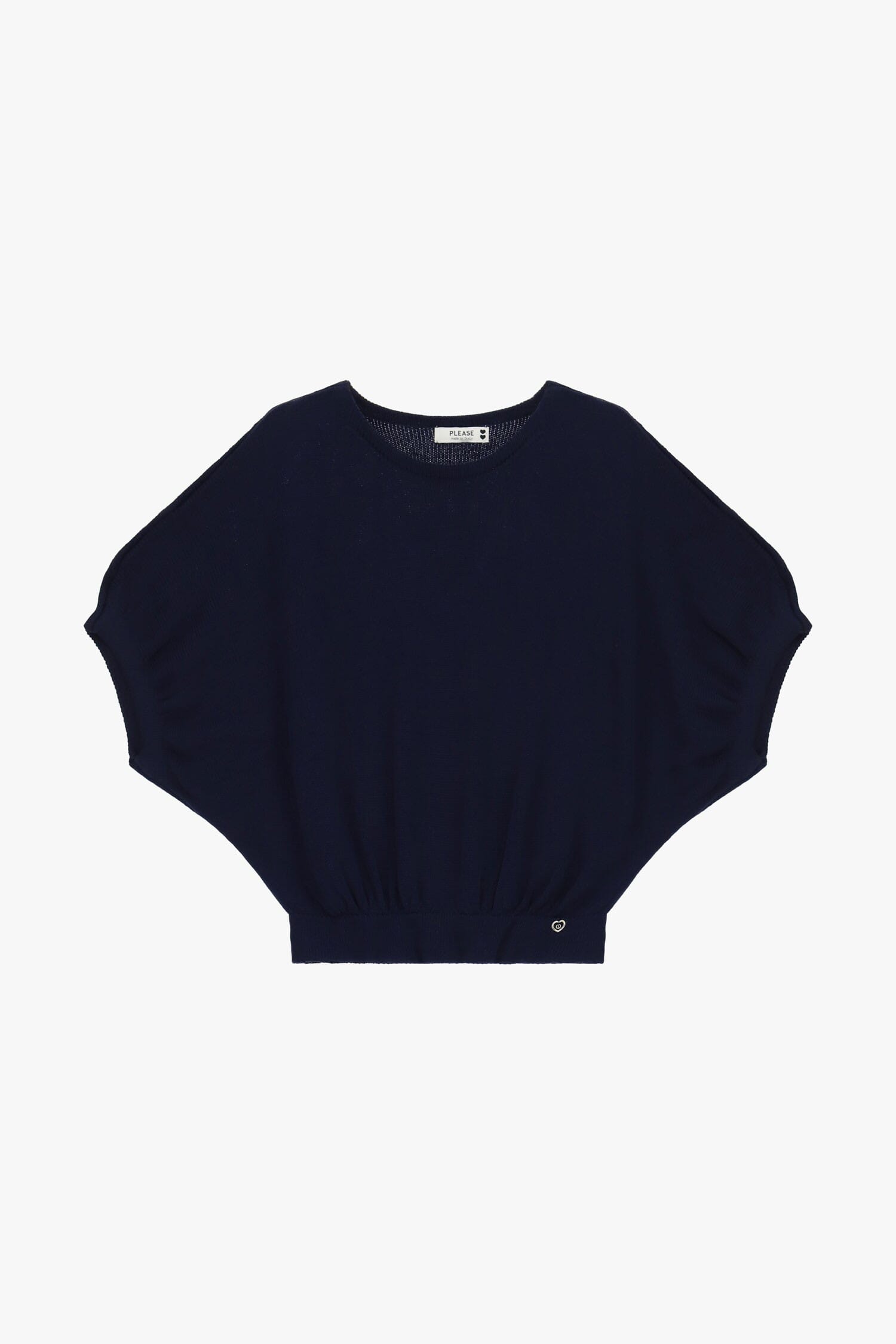 Top ample avec manches chauve-souris et bas élastique Please