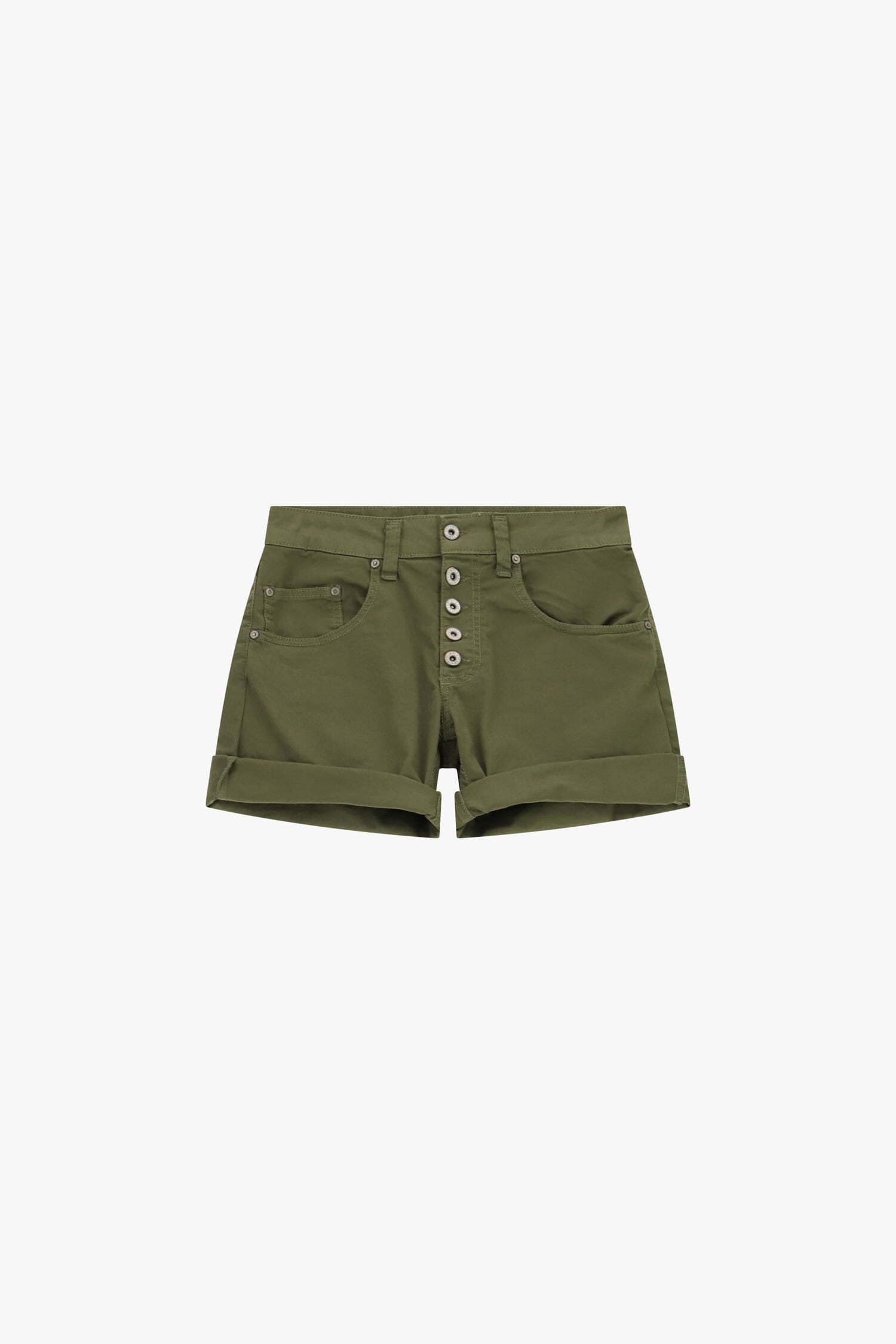 Shorts à coupe régulière avec revers et boutons S.V.P.