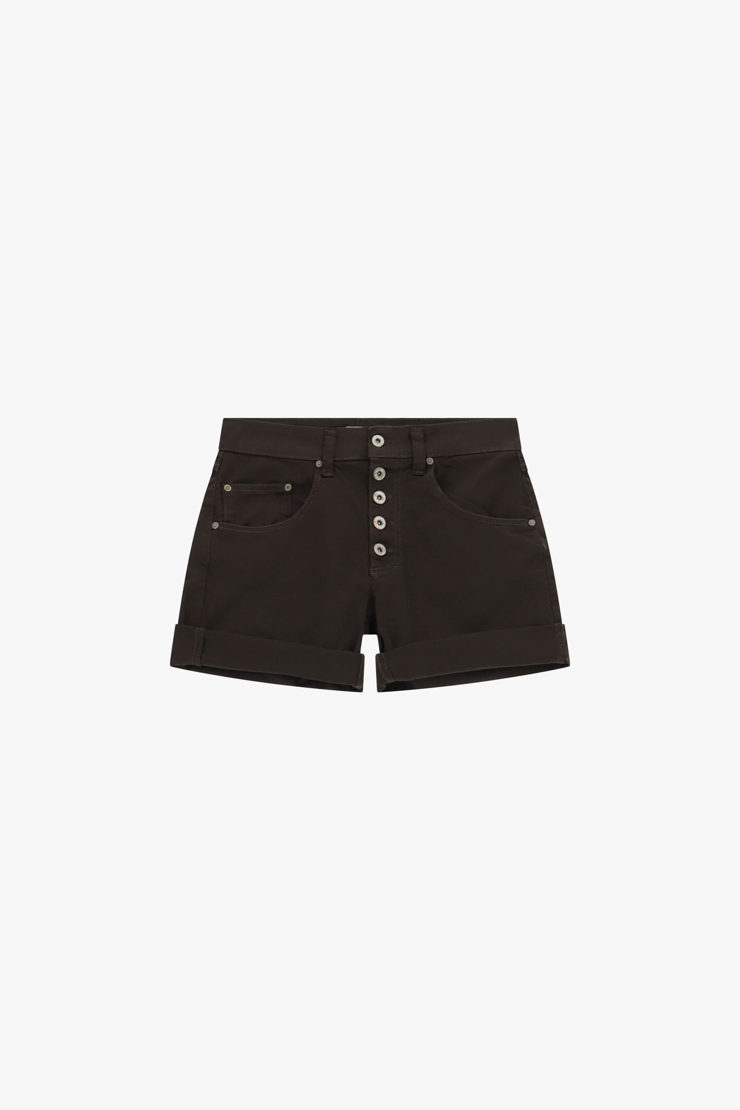 Shorts à coupe régulière avec revers et boutons S.V.P.