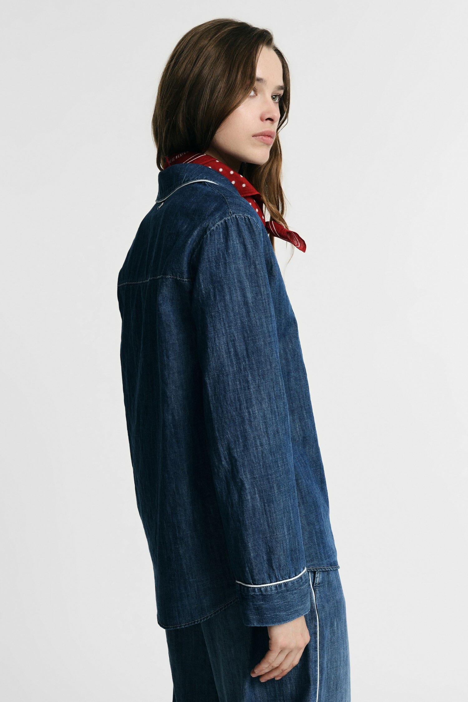 Camicia Regular-Fit Con Piping E Taschino Please