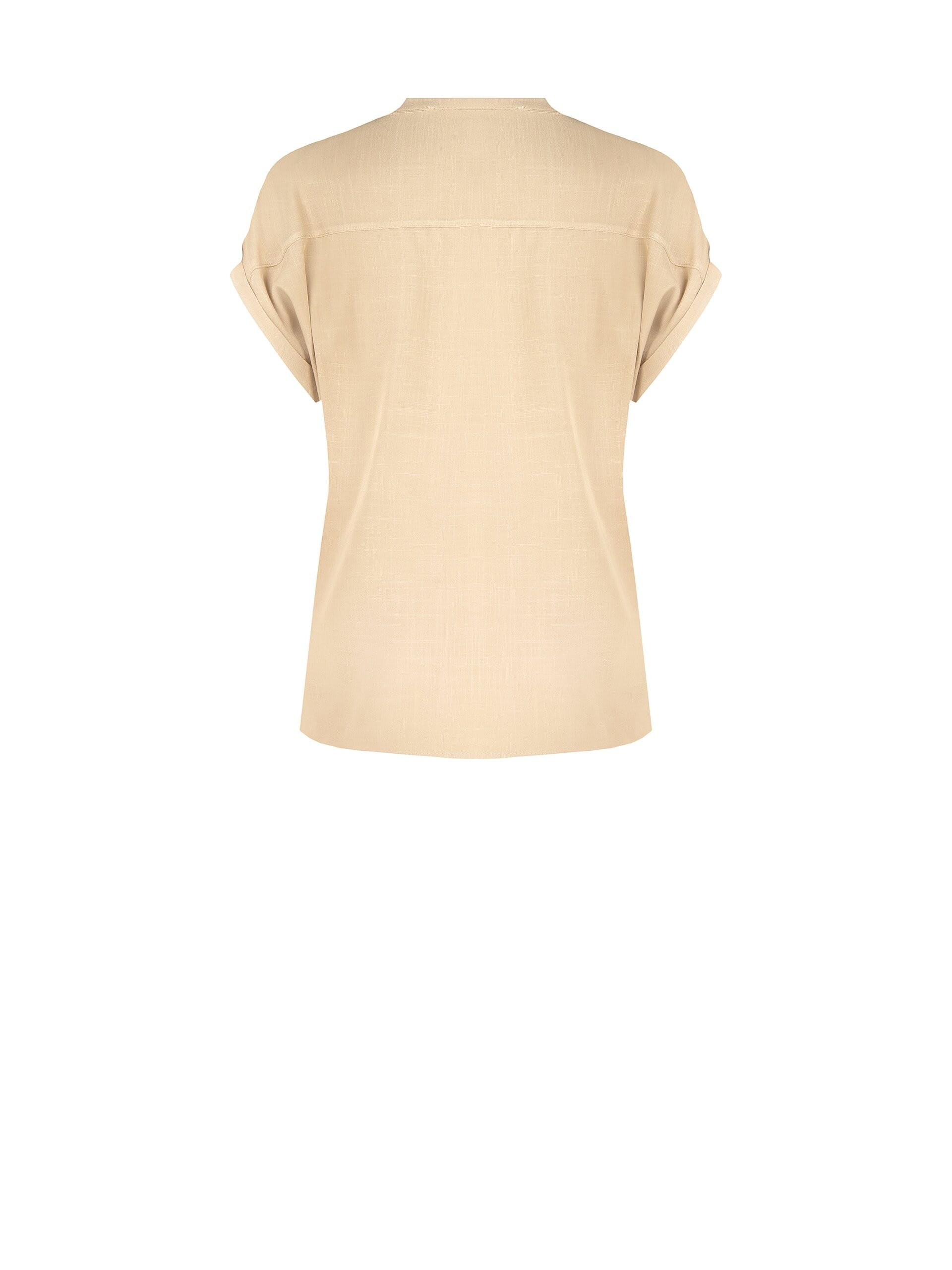 Rinascimento - Chemise ample en viscose à manches courtes et col en V