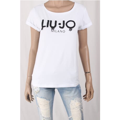 T-shirt Con Applicazioni Liu Jo