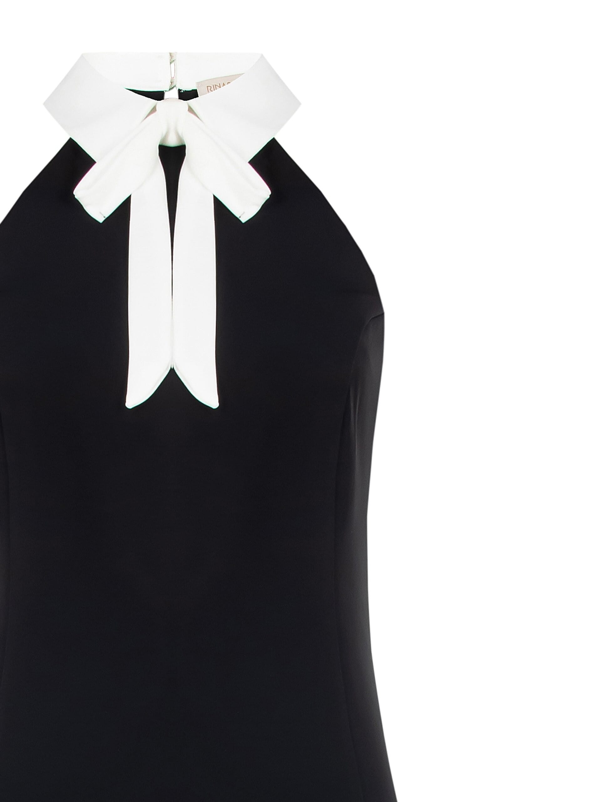 Short A-line Dress in Fluid Fabric Rinascimento