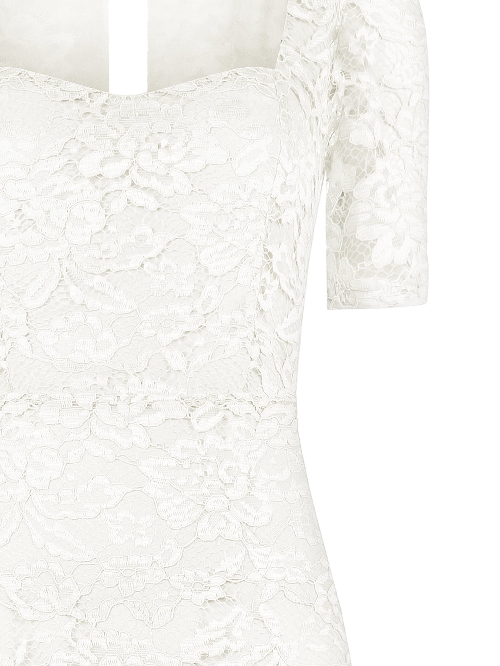 Rinascimento Short Lace Sweetheart Neckline Dress