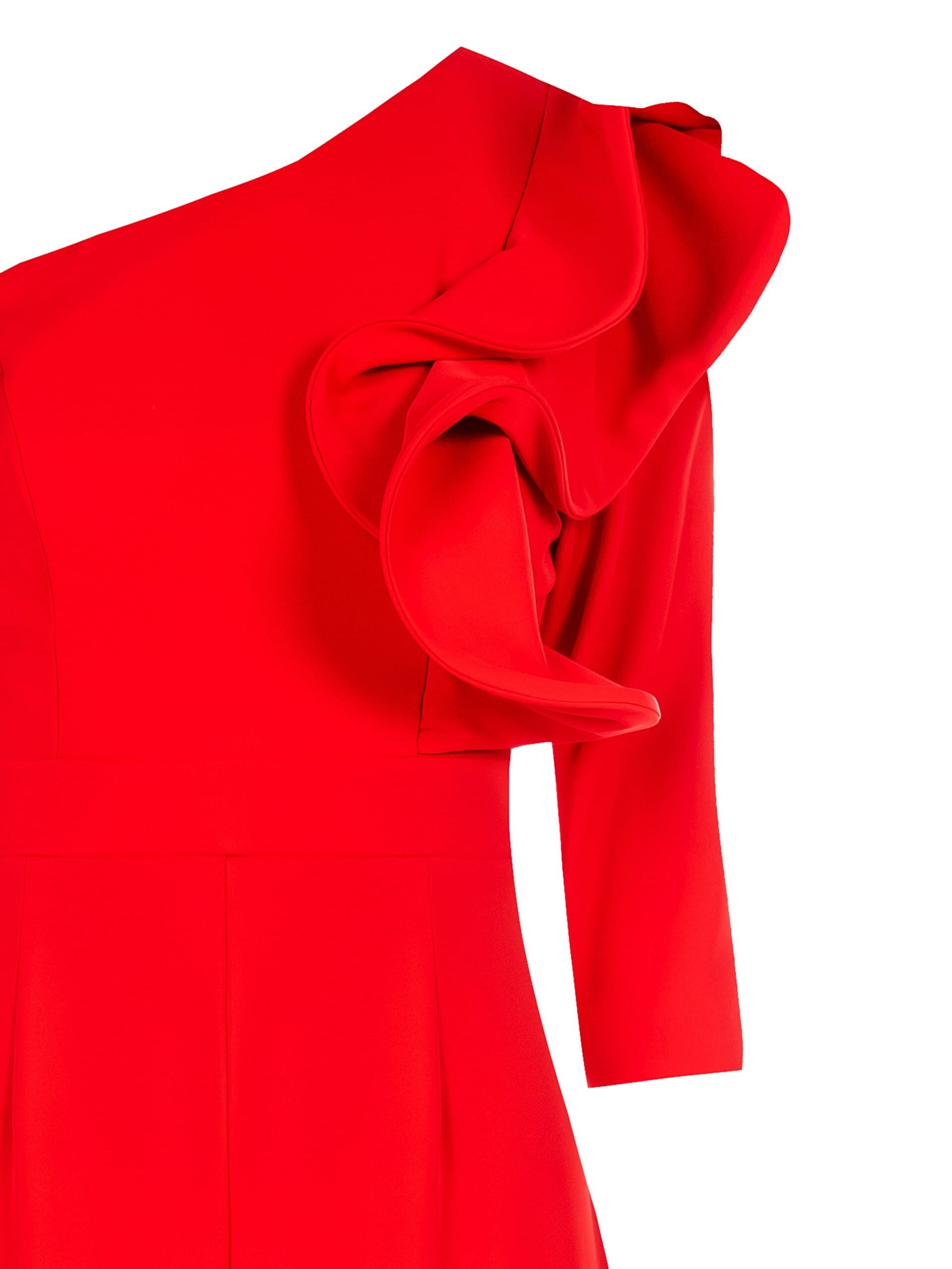 Combinaison une pièce Palazzo fluide avec manches à volants structurées Rinascimento