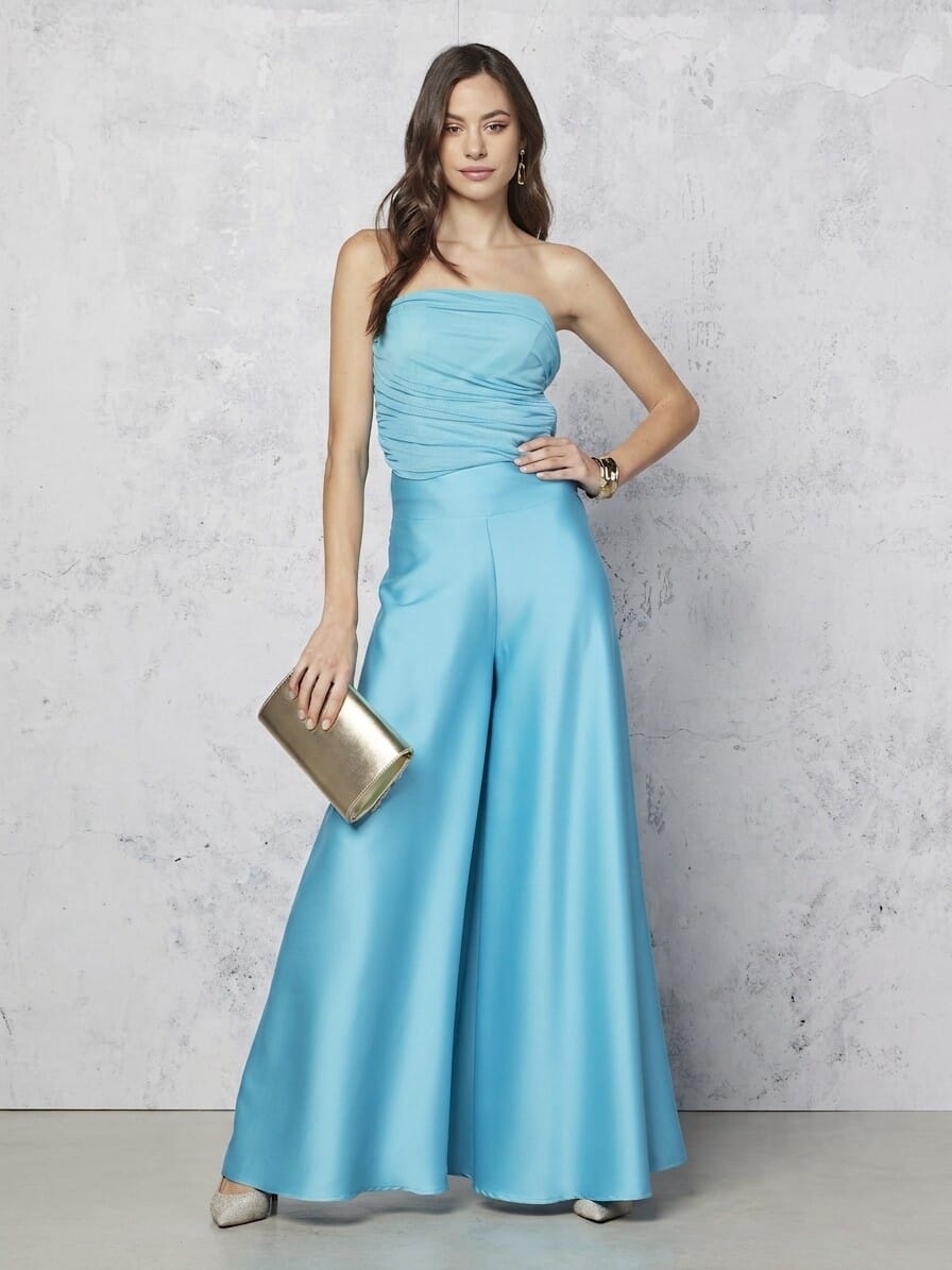 Top moulant en tulle Rinascimento