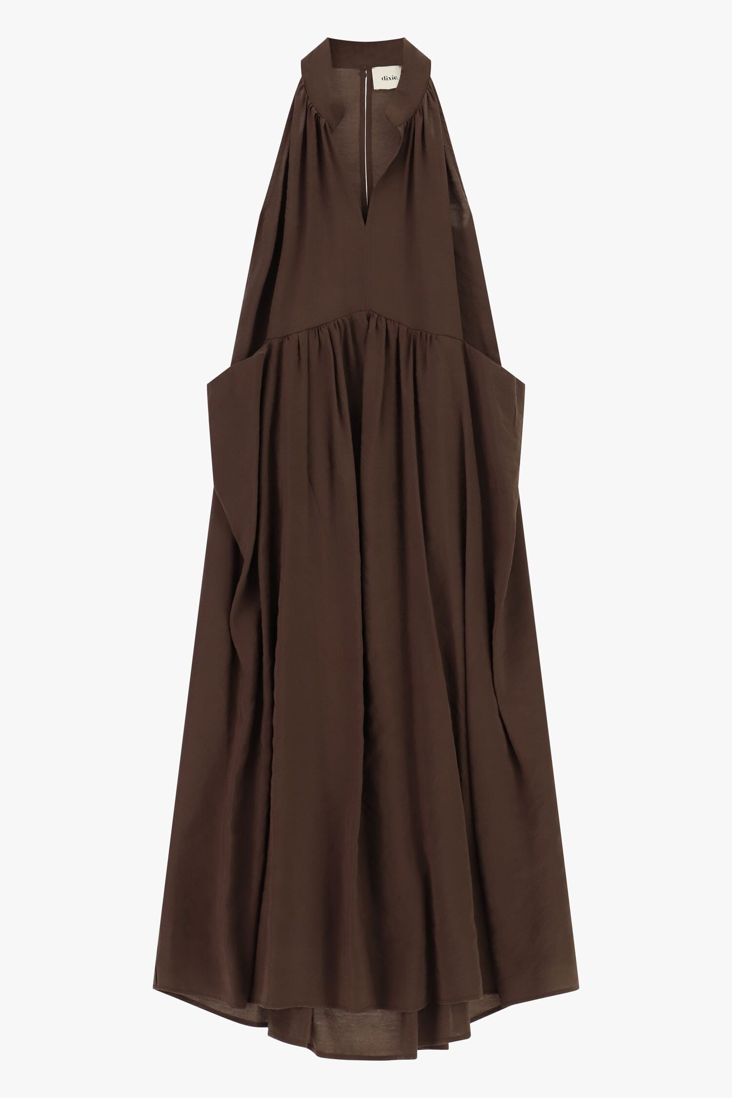 Abito Midi Senza Maniche Con Scollo A V Dixie