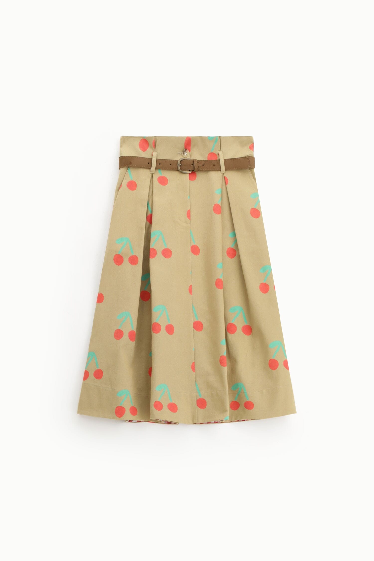 Jupe avec motif et ceinture Dixie