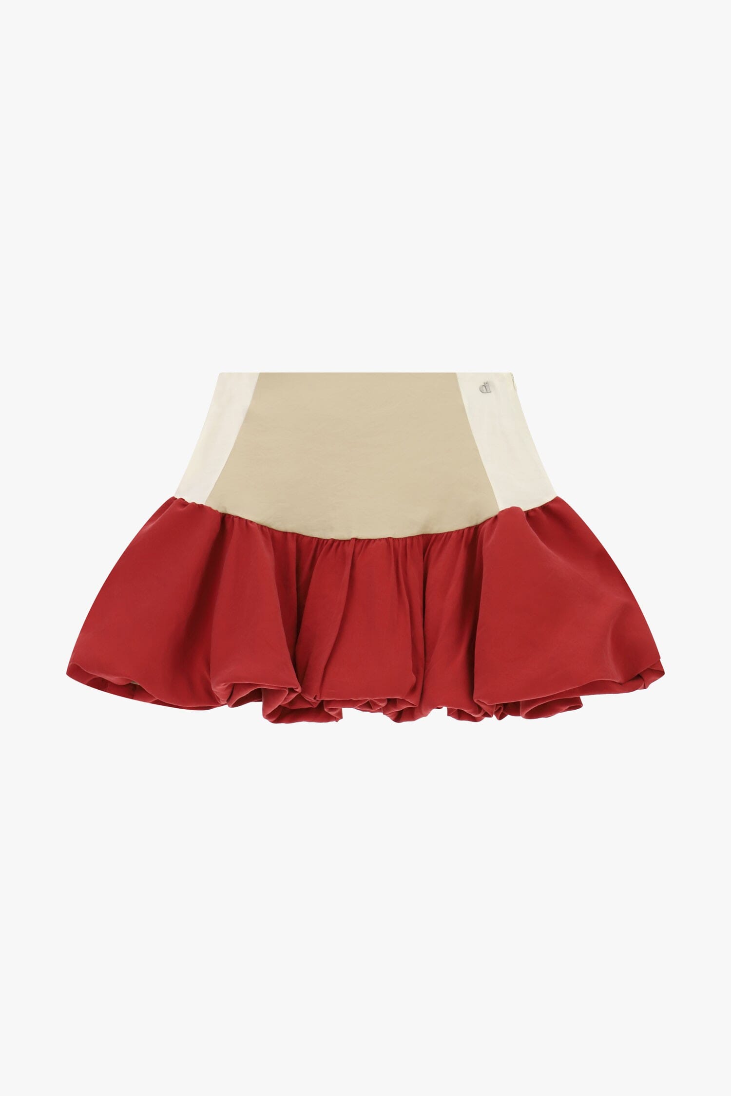 Dixie - Jupe courte et évasée avec volant volumineux