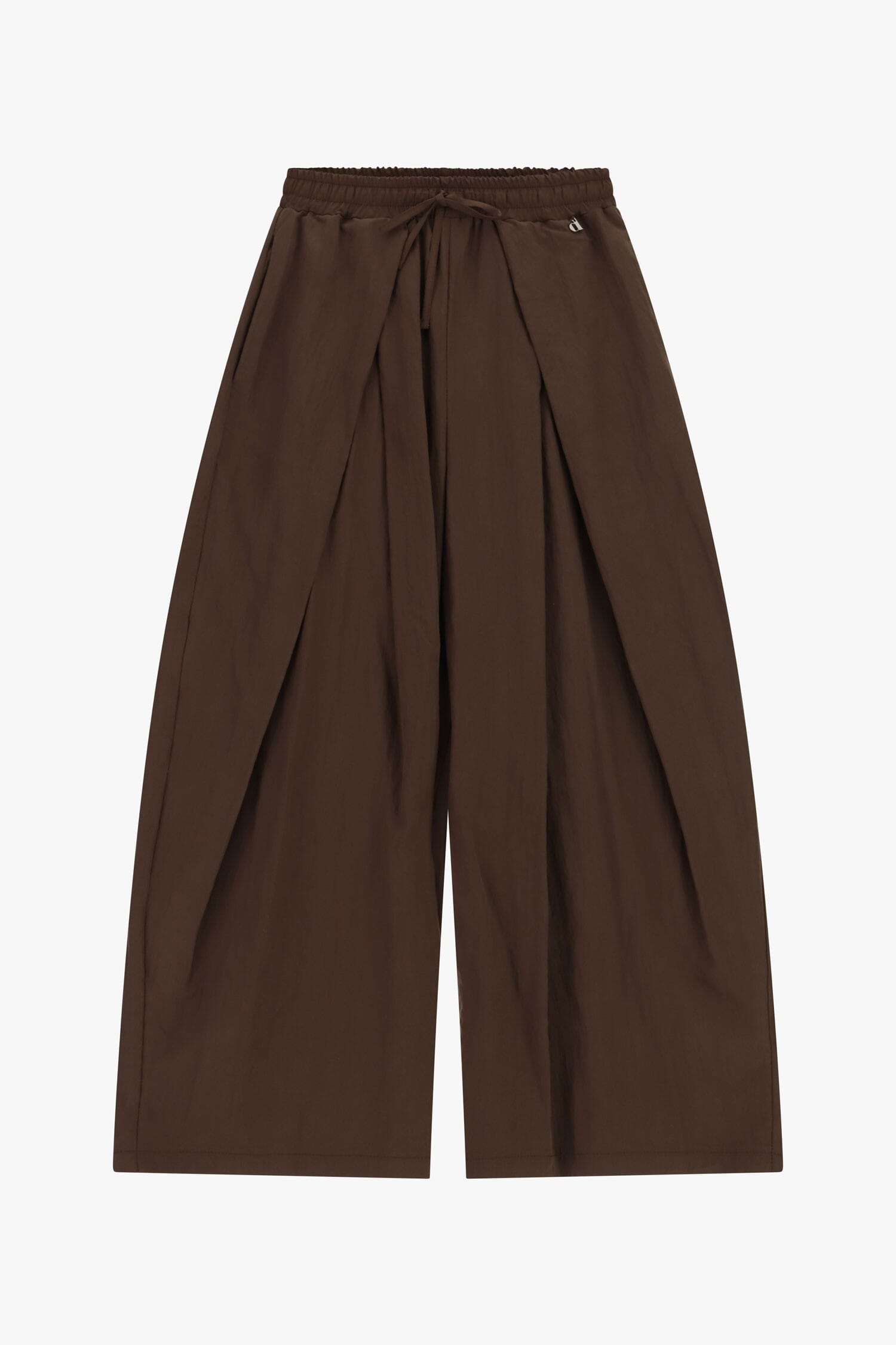 Trousers Palazzo Vita Alta Con Pince Frontali Dixie